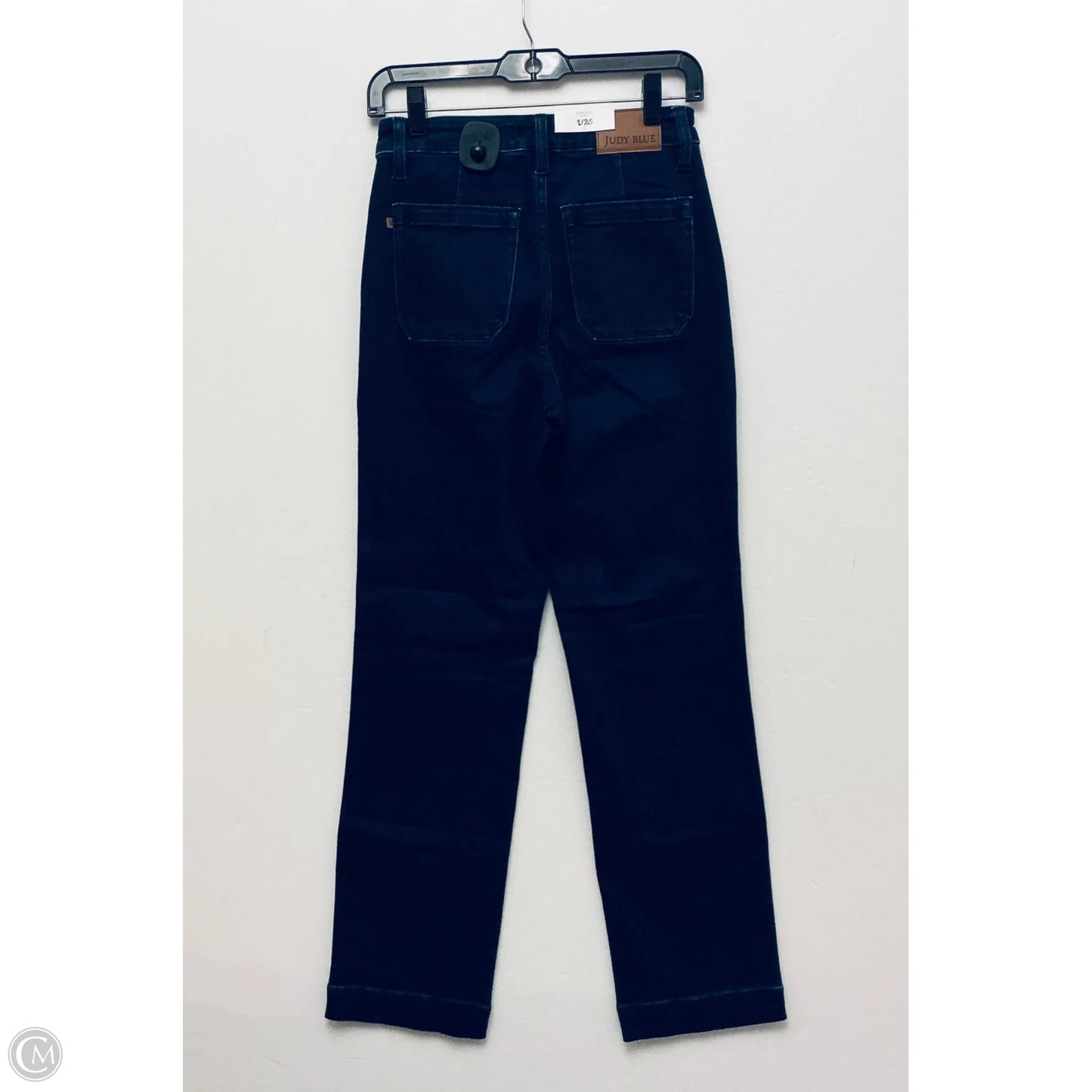 Jeans Wide Leg By Judy Blue In Blue, Size: 0