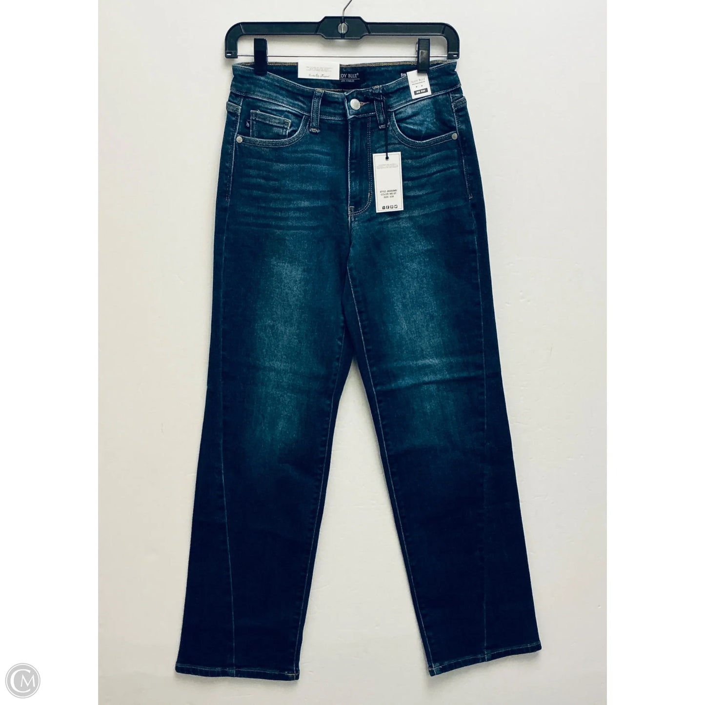 Jeans Wide Leg By Judy Blue In Blue, Size: 0