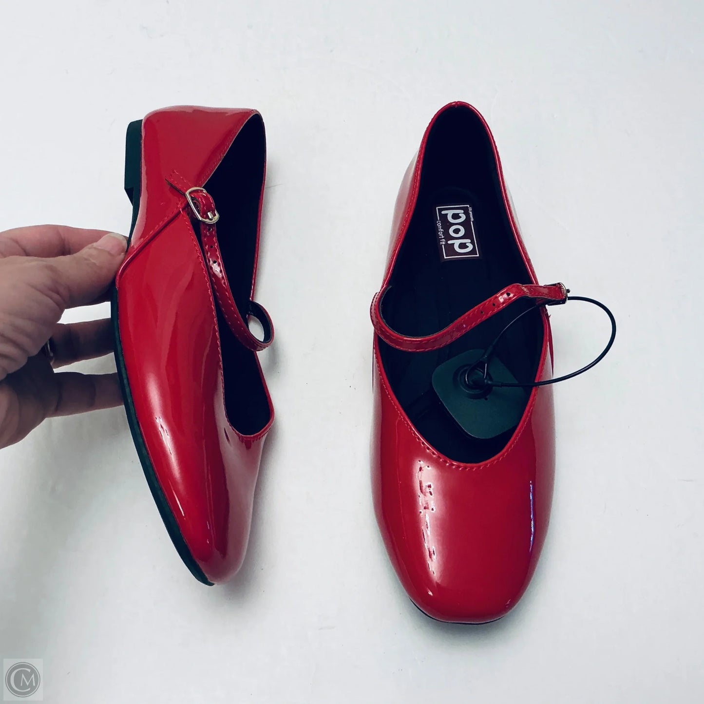 Shoes Flats By Popfit In Red, Size: 8