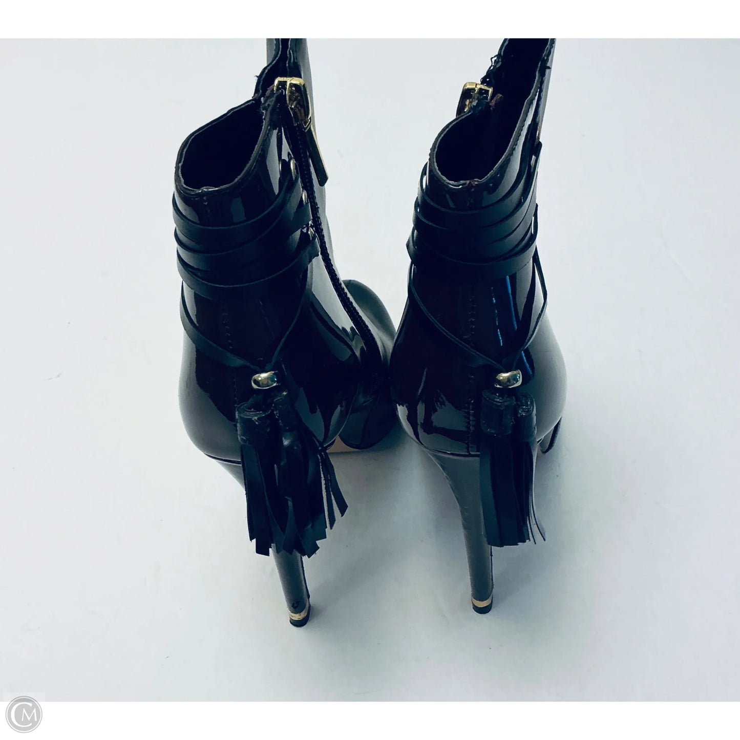 Boots Ankle Heels By Cme In Black, Size: 7.5