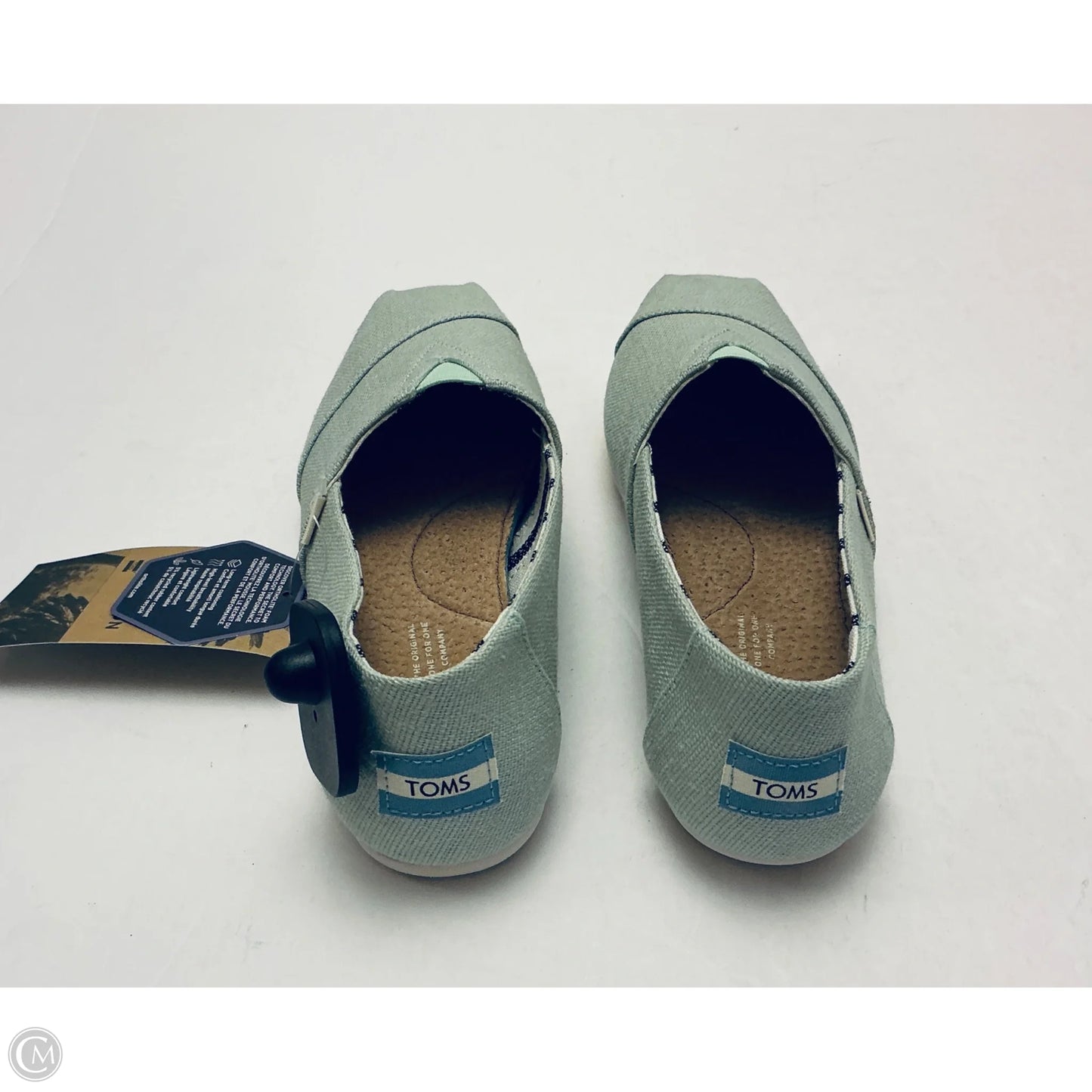 Shoes Flats By Toms In Green, Size: 7