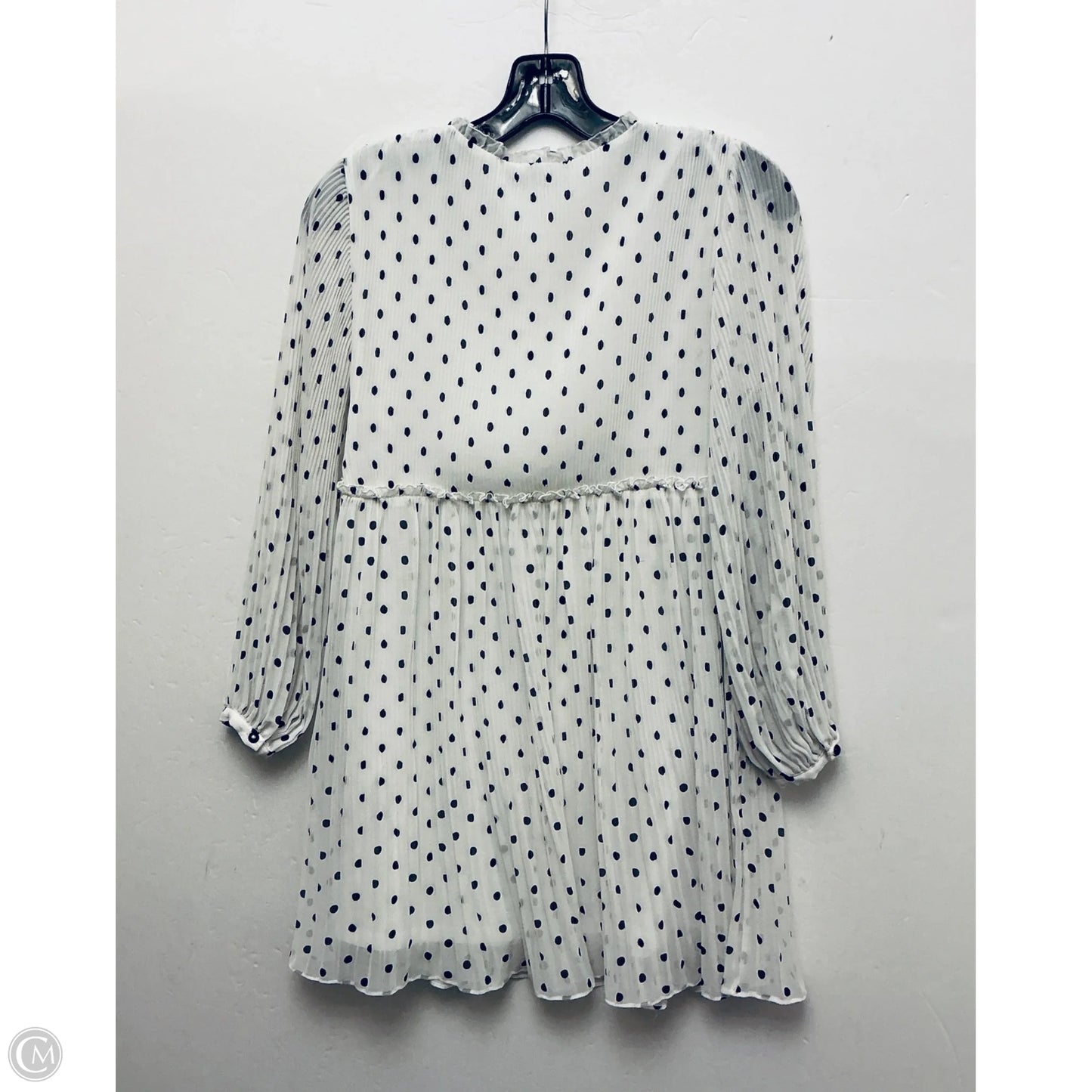 Dress Casual Short By Zara In White, Size: Xs