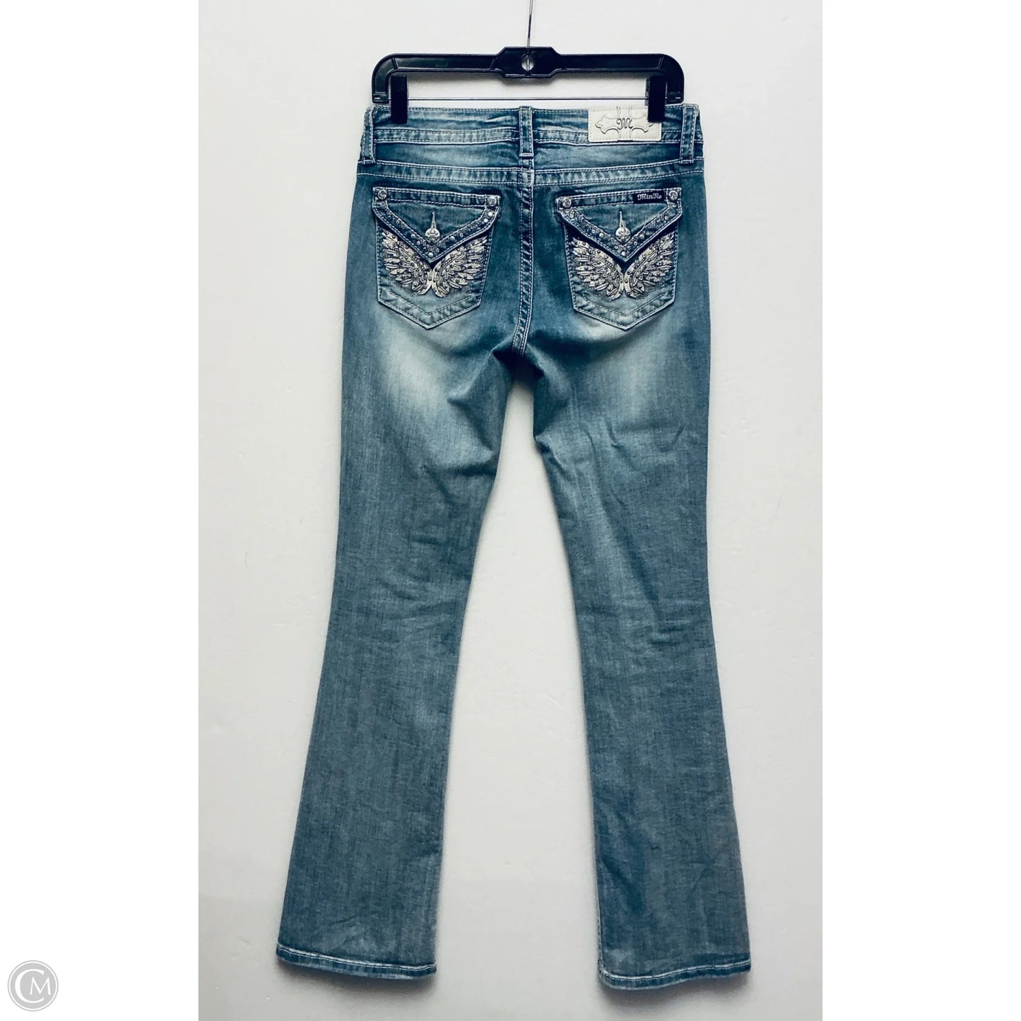 Jeans Straight By Miss Me In Blue, Size: 6
