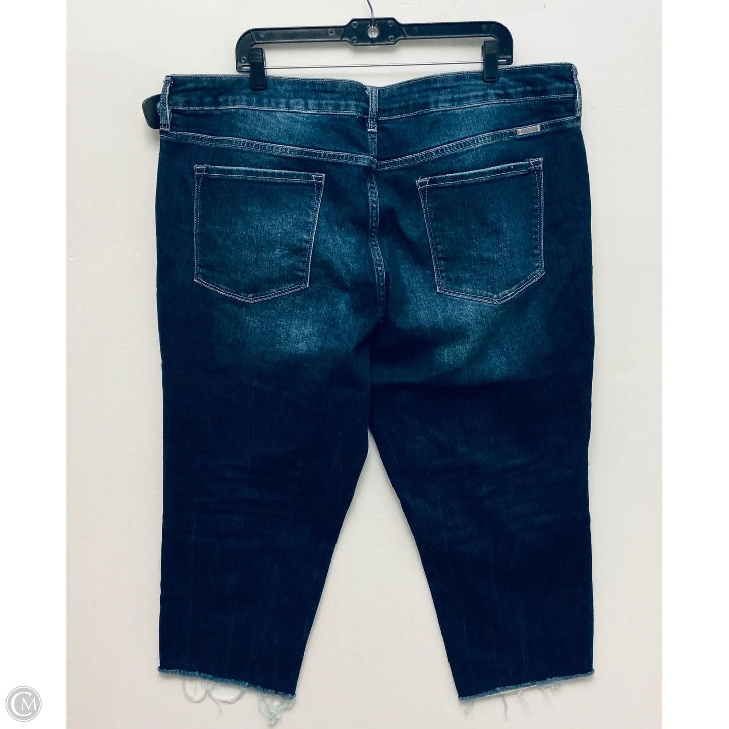 Jeans Wide Leg By Kancan In Blue, Size: 24