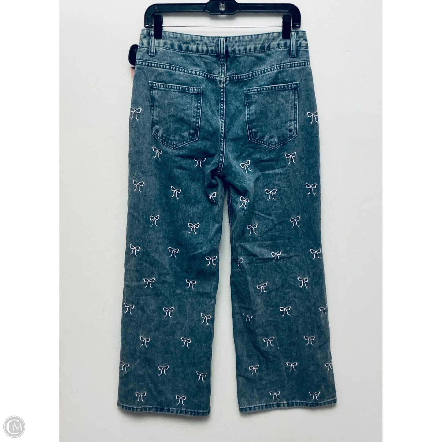 Jeans Wide Leg By J For Justify In Blue, Size: 4