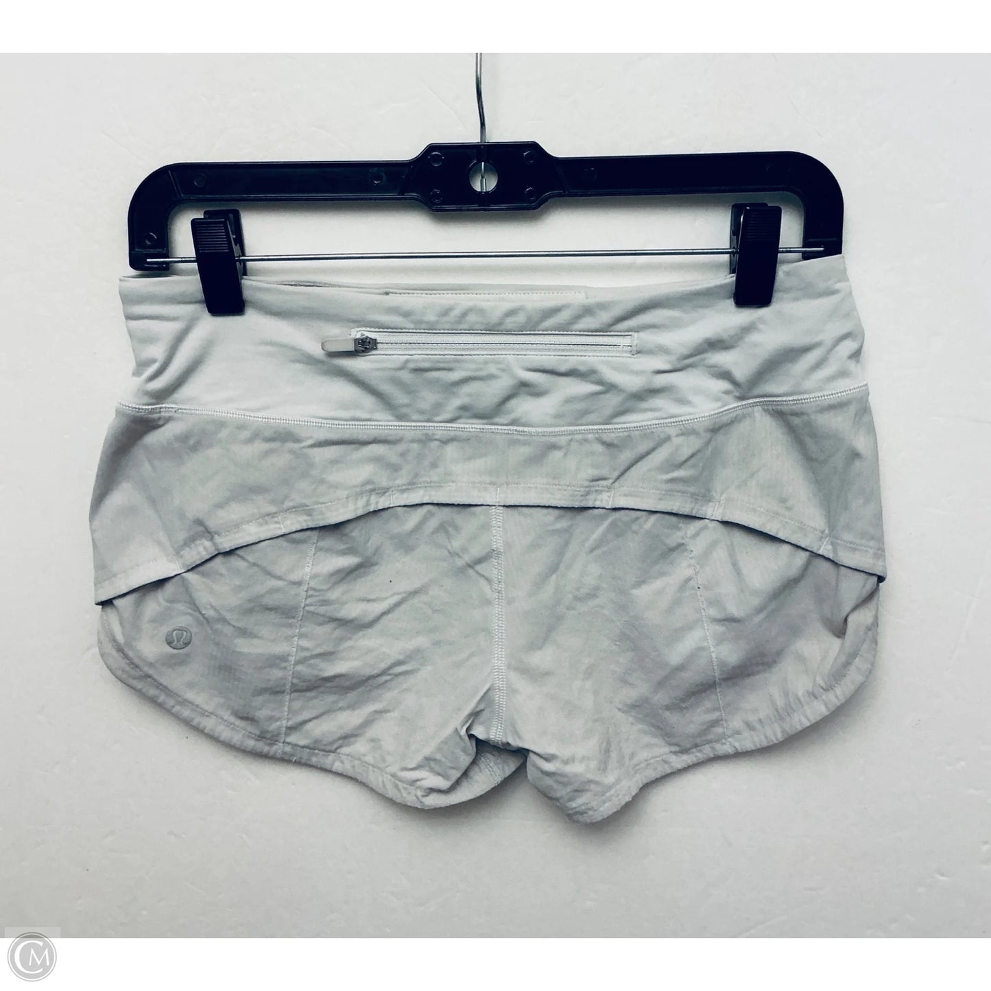 Athletic Shorts By Lululemon In Cream, Size: 4