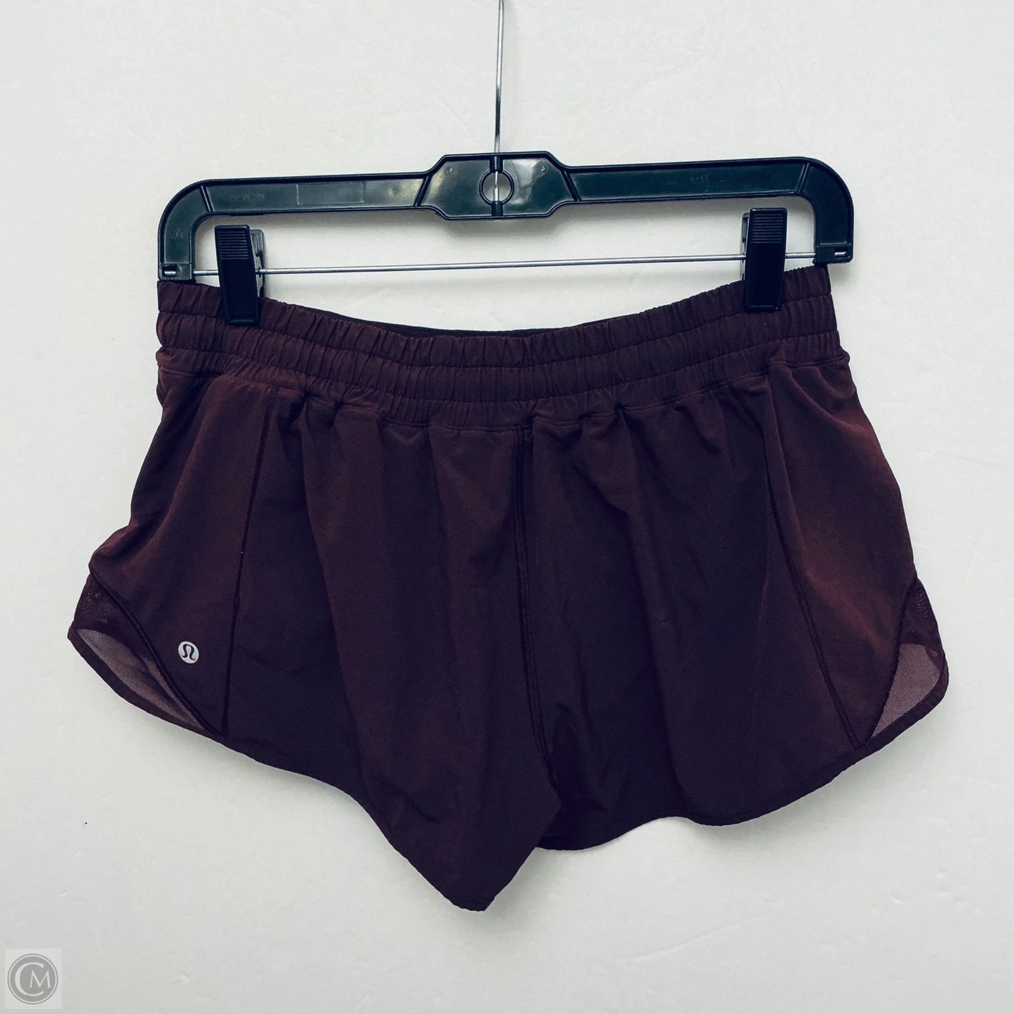 Athletic Shorts By Lululemon In Maroon, Size: 6