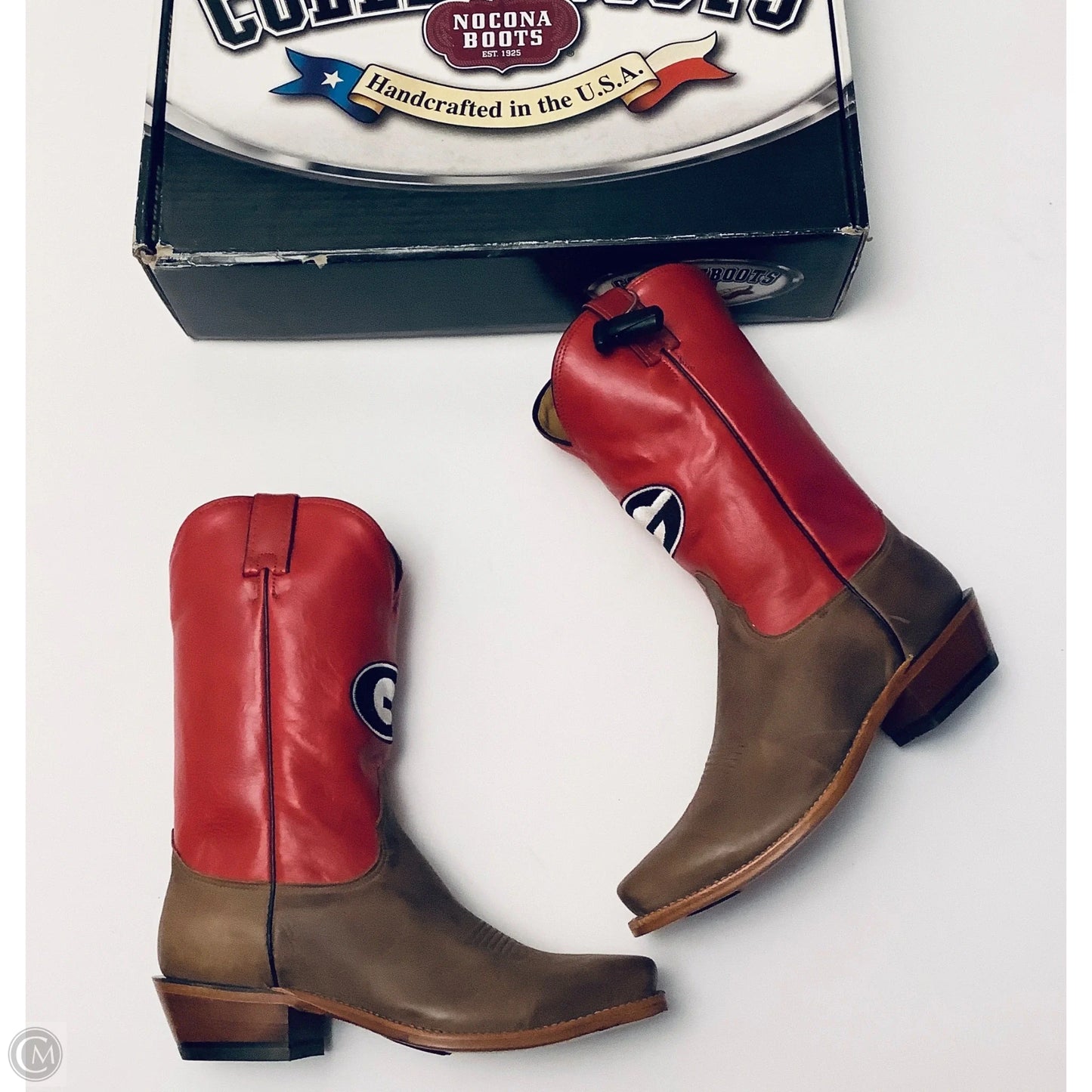 Boots Western By Cmc In Red, Size: 10.5