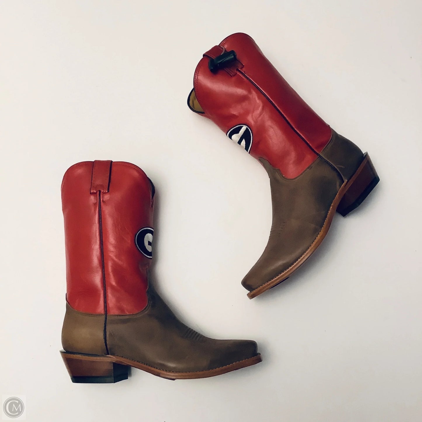 Boots Western By Cmc In Red, Size: 10.5