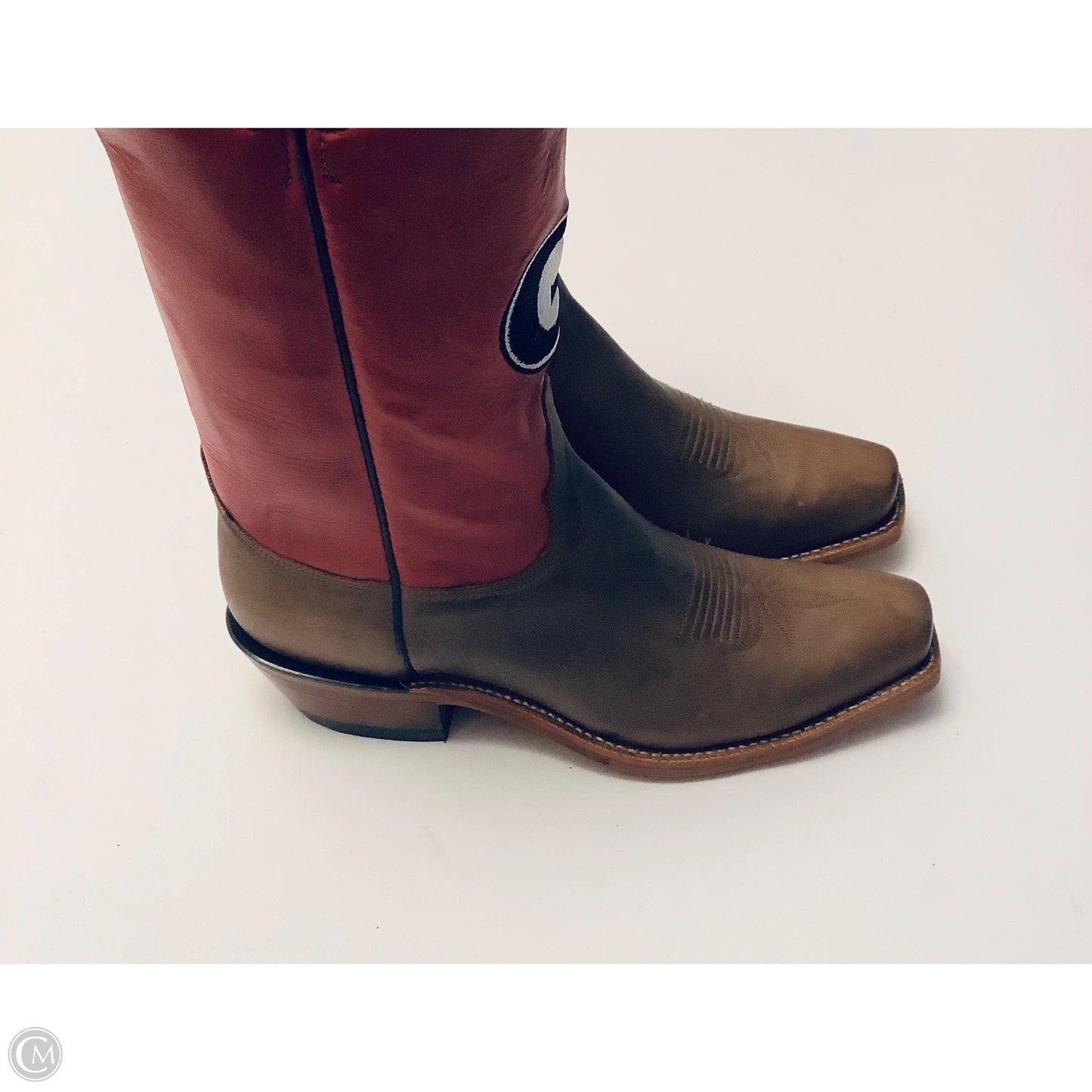 Boots Western By Cmc In Red, Size: 10.5