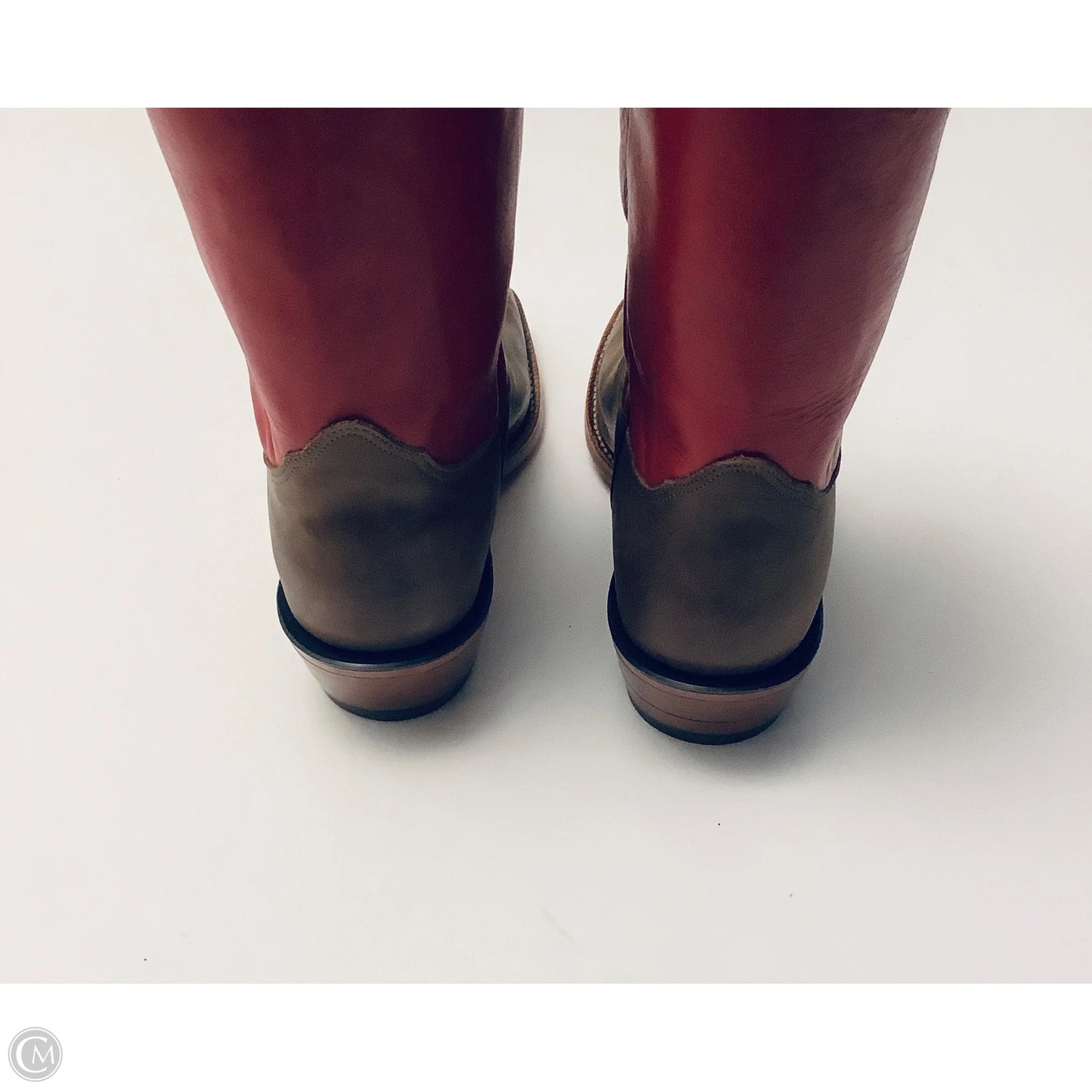 Boots Western By Cmc In Red, Size: 10.5
