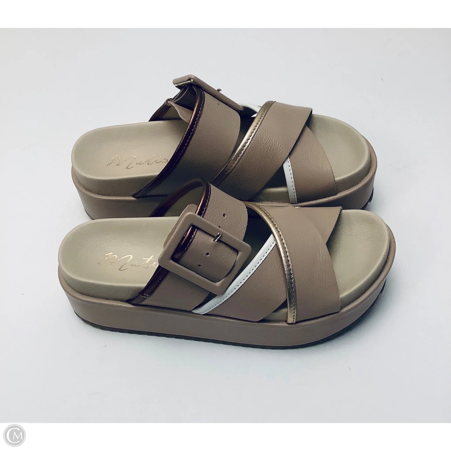 Sandals Heels Platform By Matisse In Cream, Size: 7