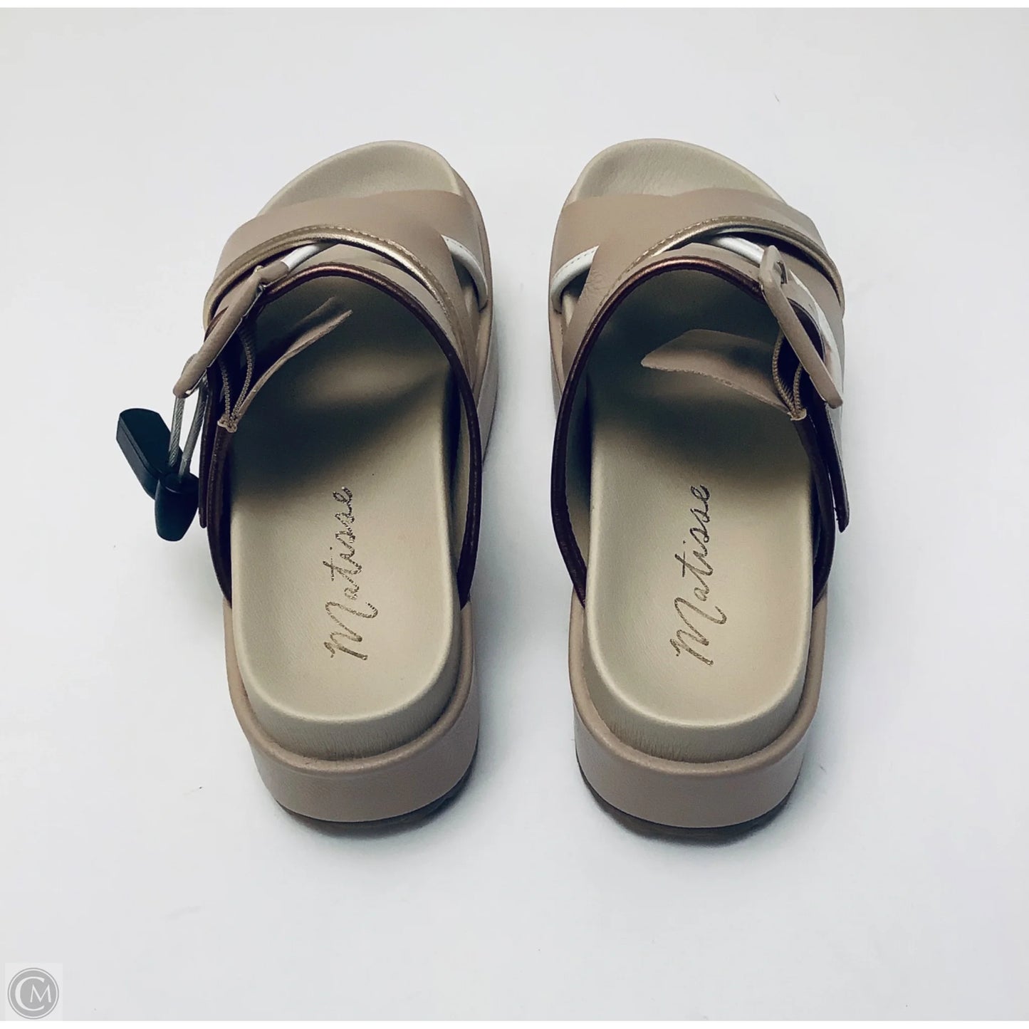 Sandals Heels Platform By Matisse In Cream, Size: 7