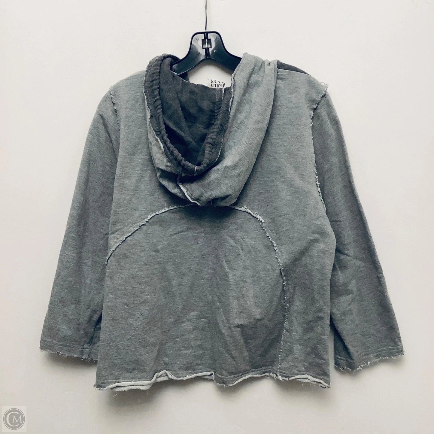 Jacket Shirt By Cmc In Grey, Size: L