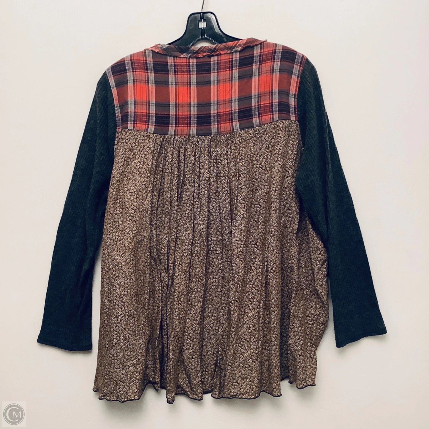 Top Long Sleeve By Ivy Jane In Multi-colored, Size: M