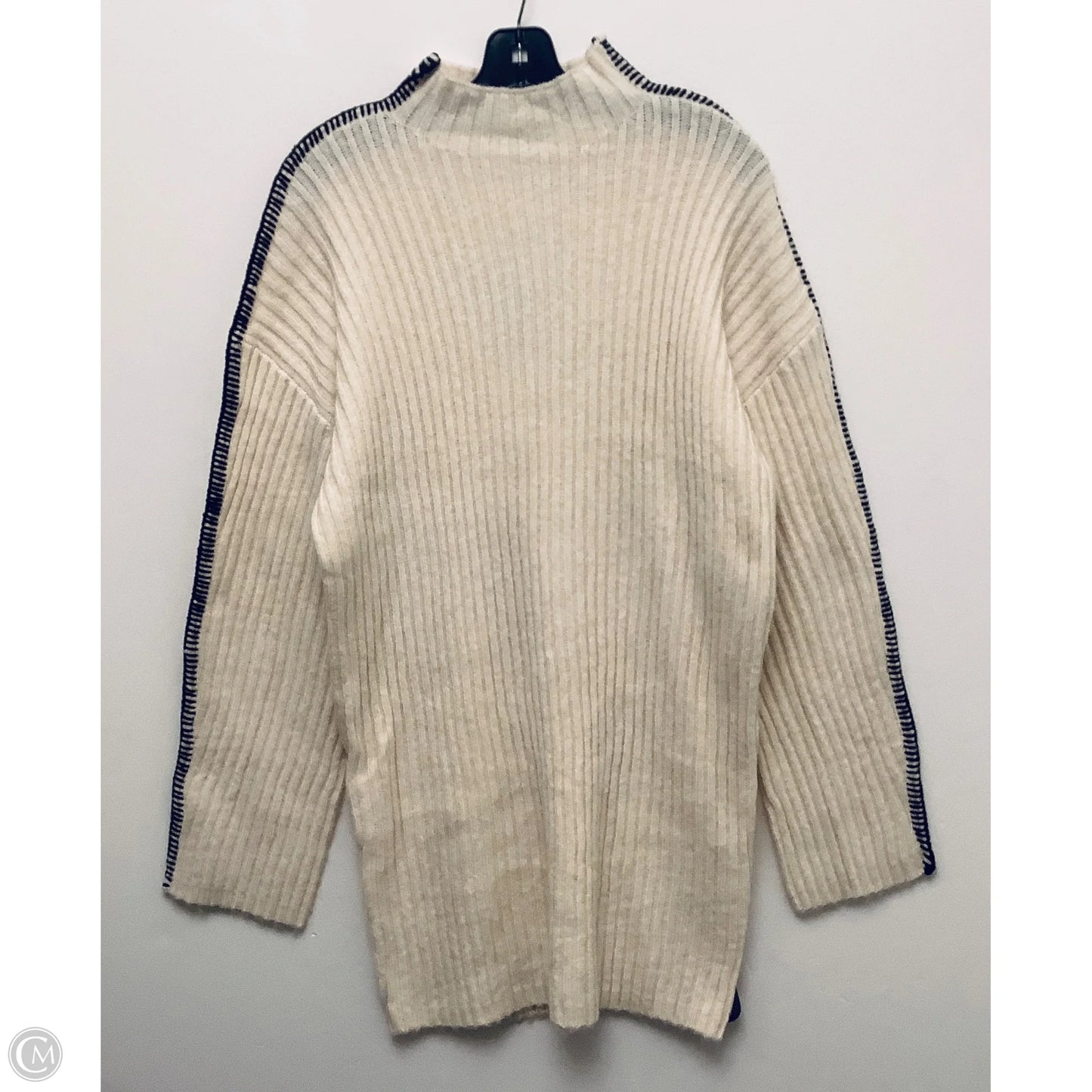 Sweater By Steve Madden In Cream, Size: M