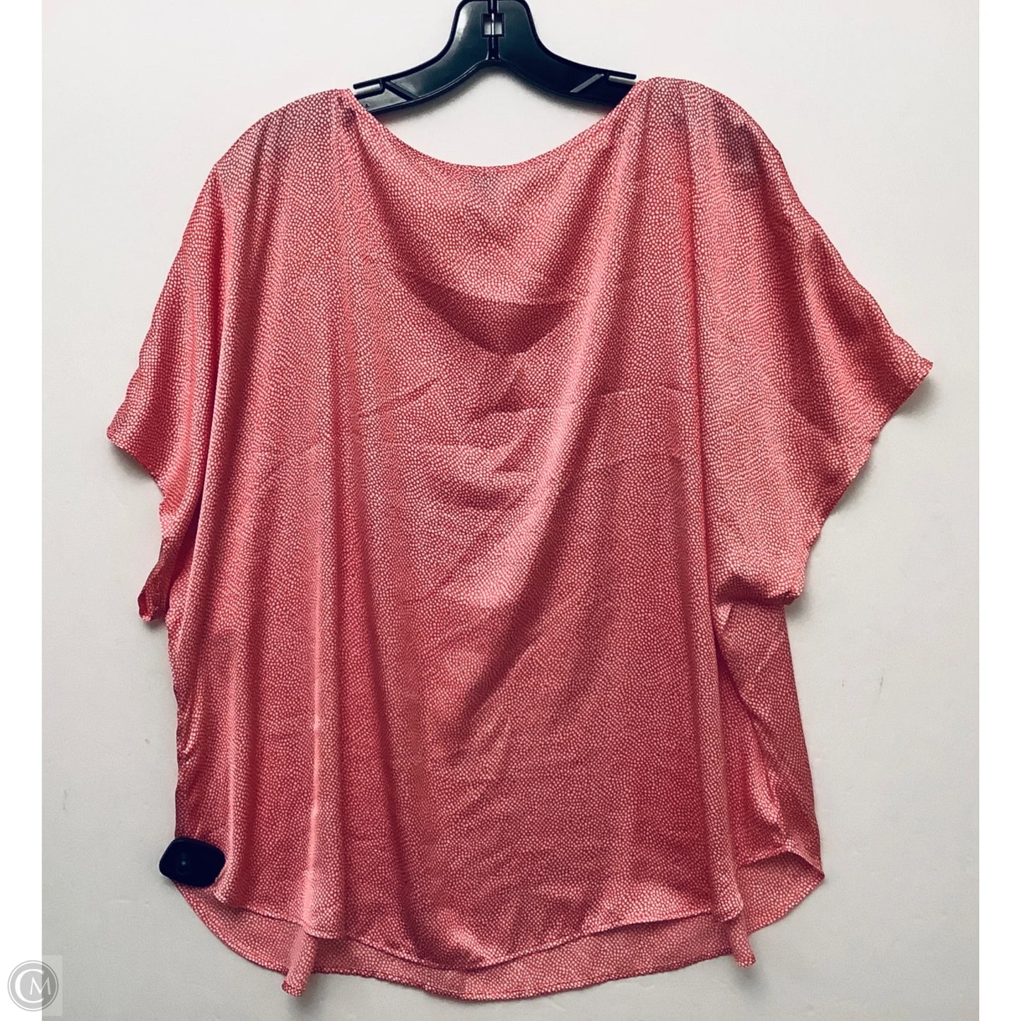 Top Short Sleeve By Anne Klein In Pink, Size: 2x