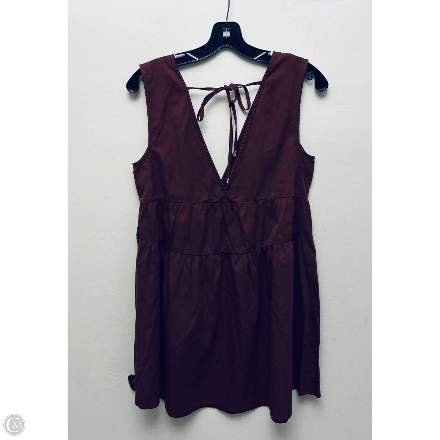 Dress Casual Short By Clothes Mentor In Maroon, Size: S