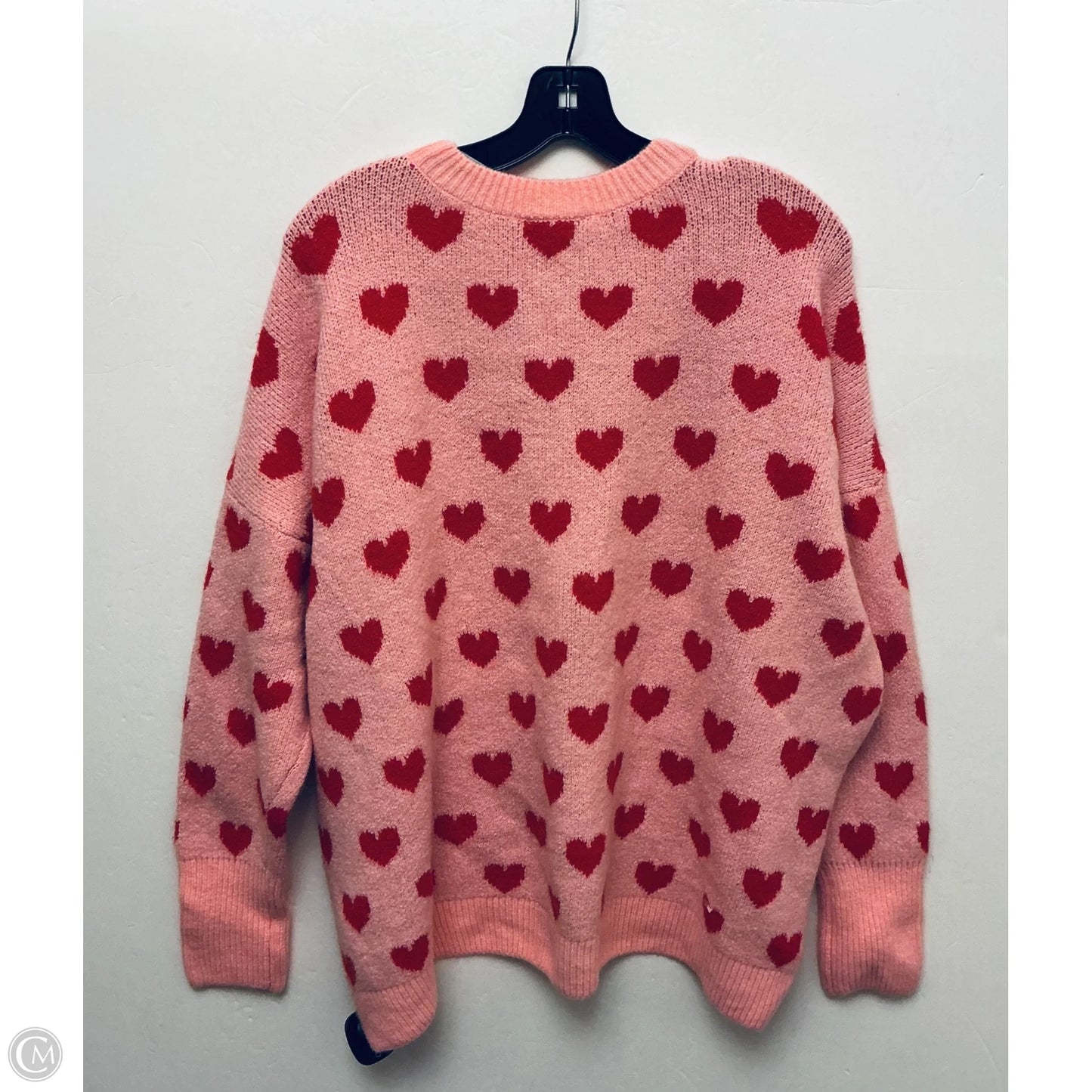 Sweater By Cece In Pink, Size: L