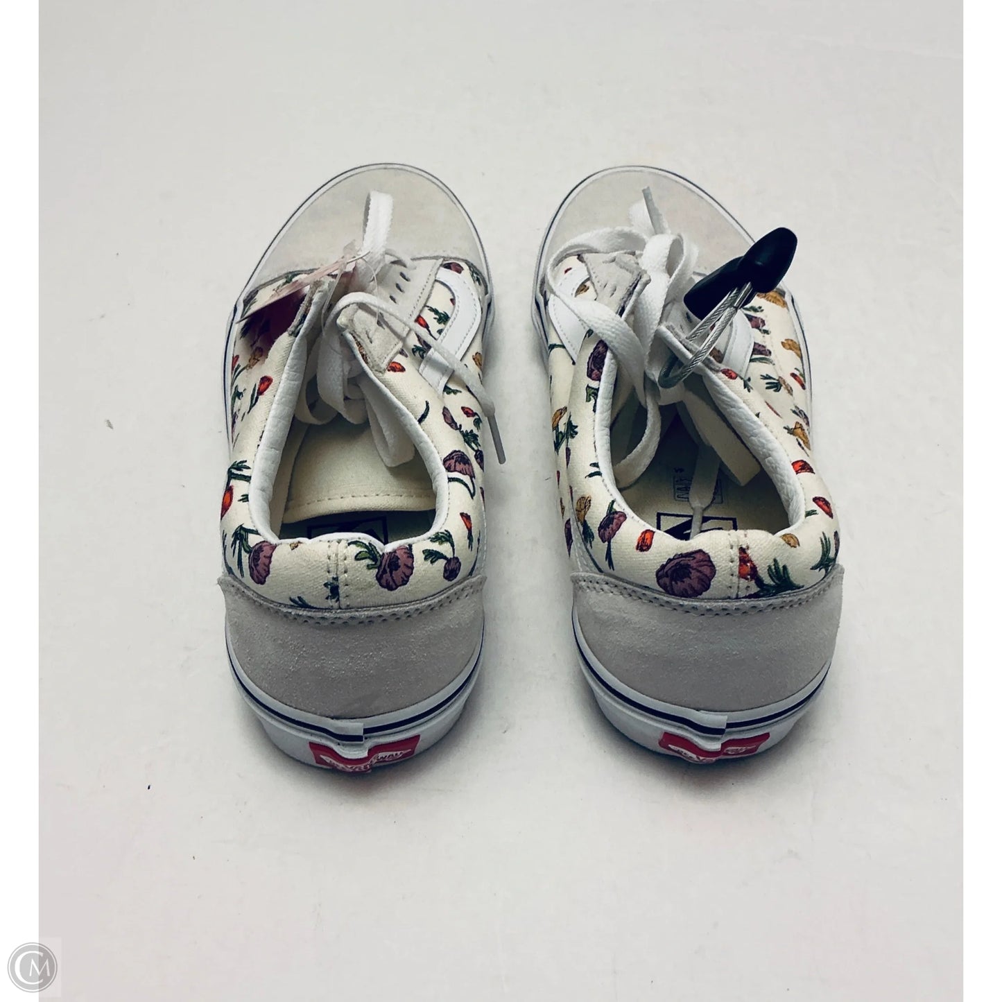 Shoes Sneakers By Vans In Floral Print, Size: 7.5