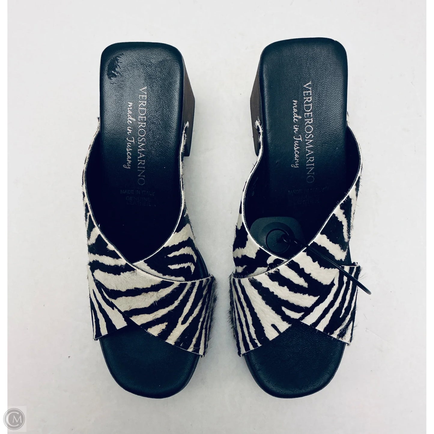 Sandals Heels Platform By Clothes Mentor In Animal Print, Size: 8