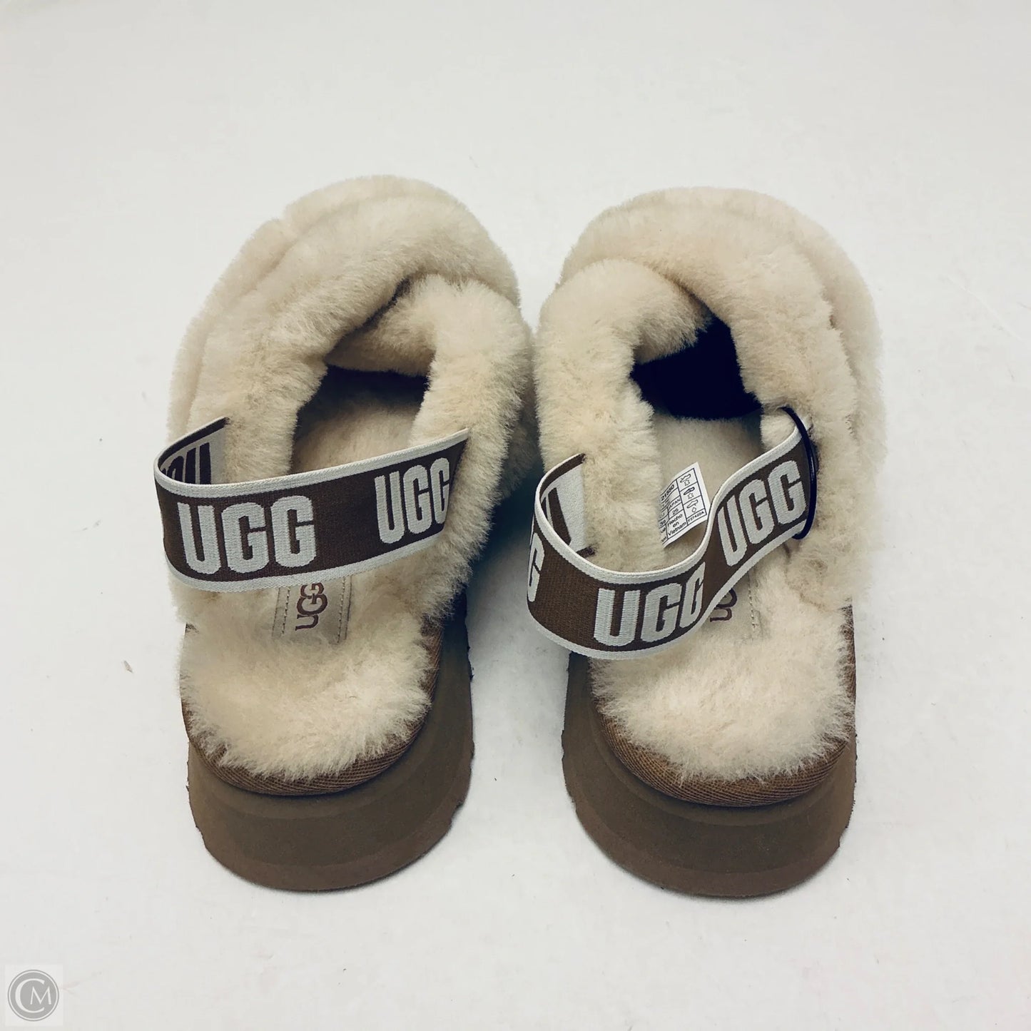 Sandals Designer By Ugg In Tan, Size: 8