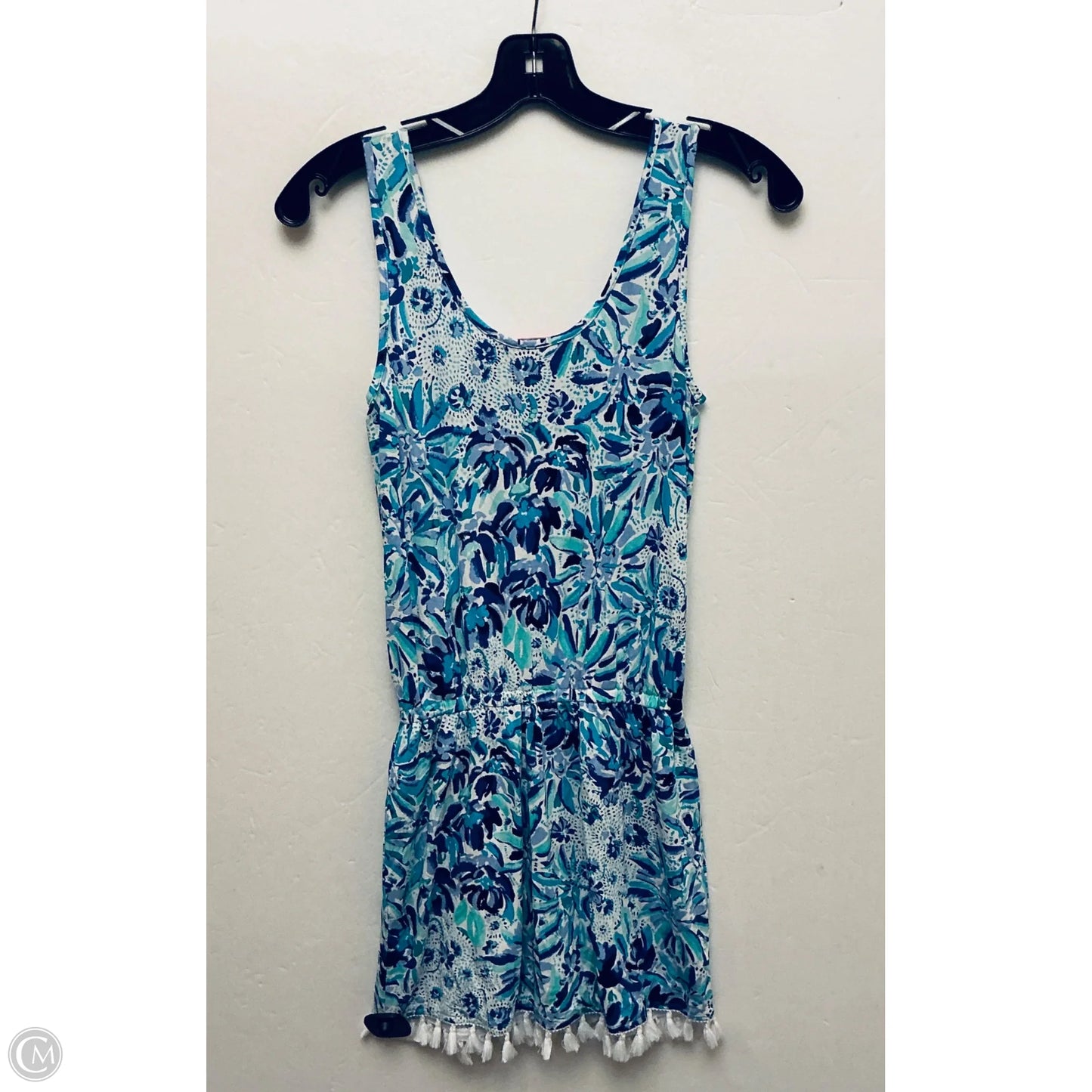 Romper Designer By Lilly Pulitzer In Blue, Size: Xxs