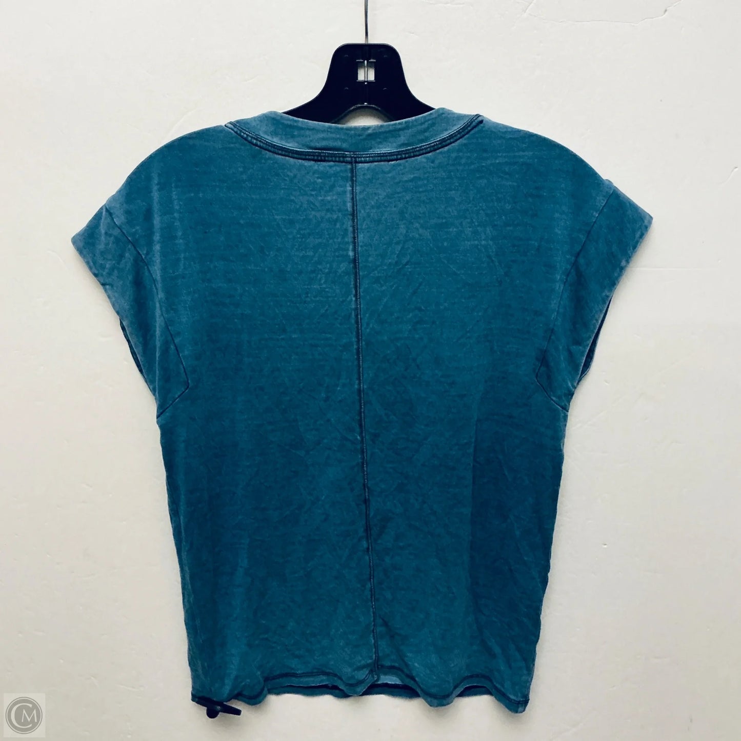 Top Short Sleeve By White House Black Market In Blue, Size: Xxs