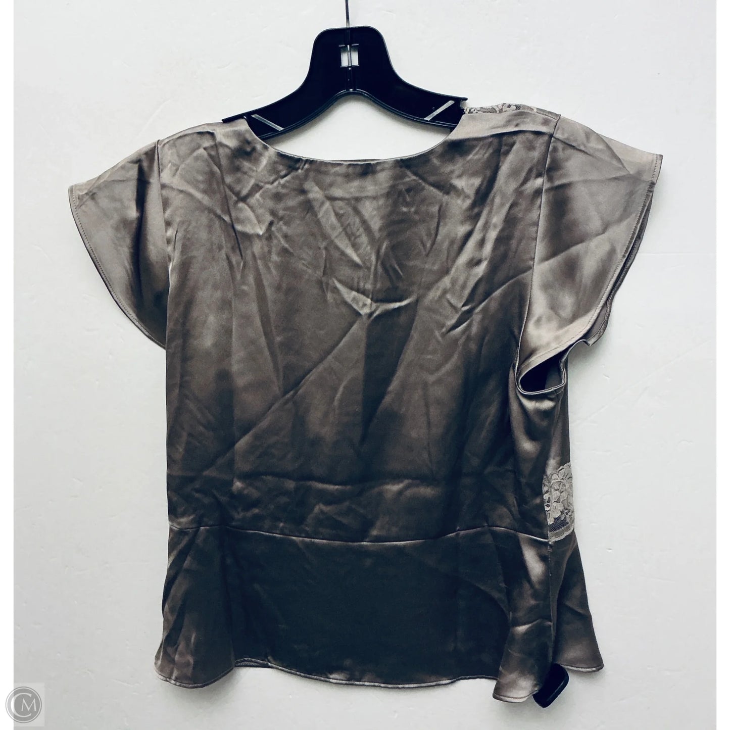 Top Sleeveless By Loft In Brown, Size: S