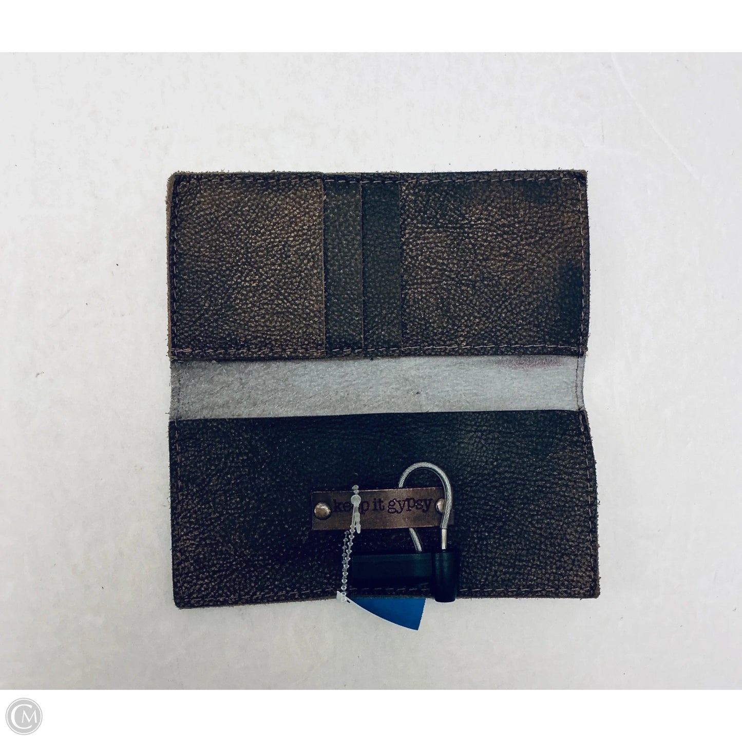 Wallet Leather By Cma, Size: Small