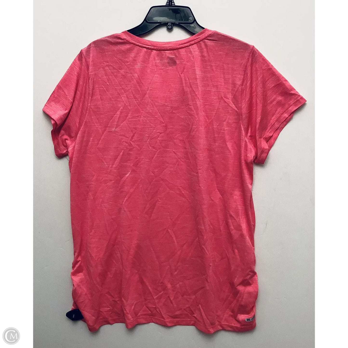 Athletic Top Short Sleeve By Rbx In Pink, Size: 2x