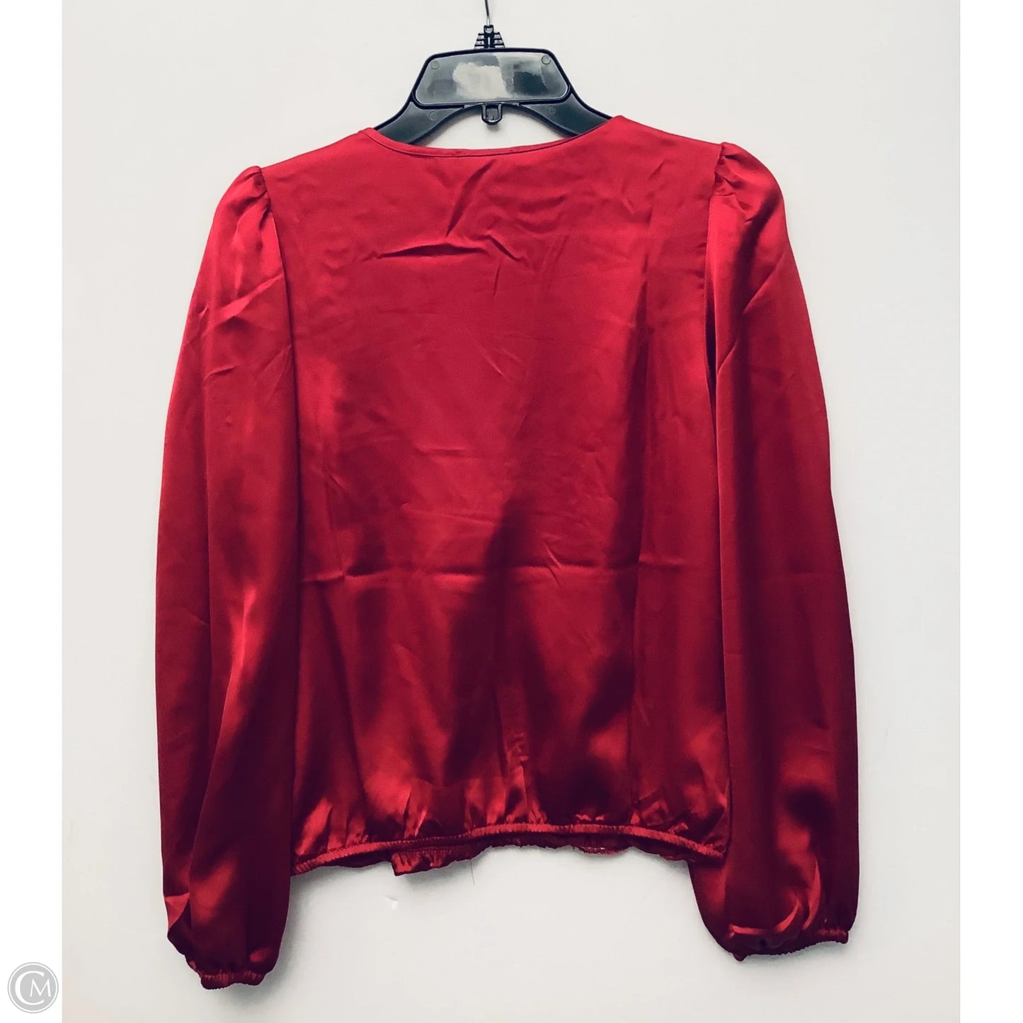 Top Long Sleeve By Cmc In Pink, Size: M
