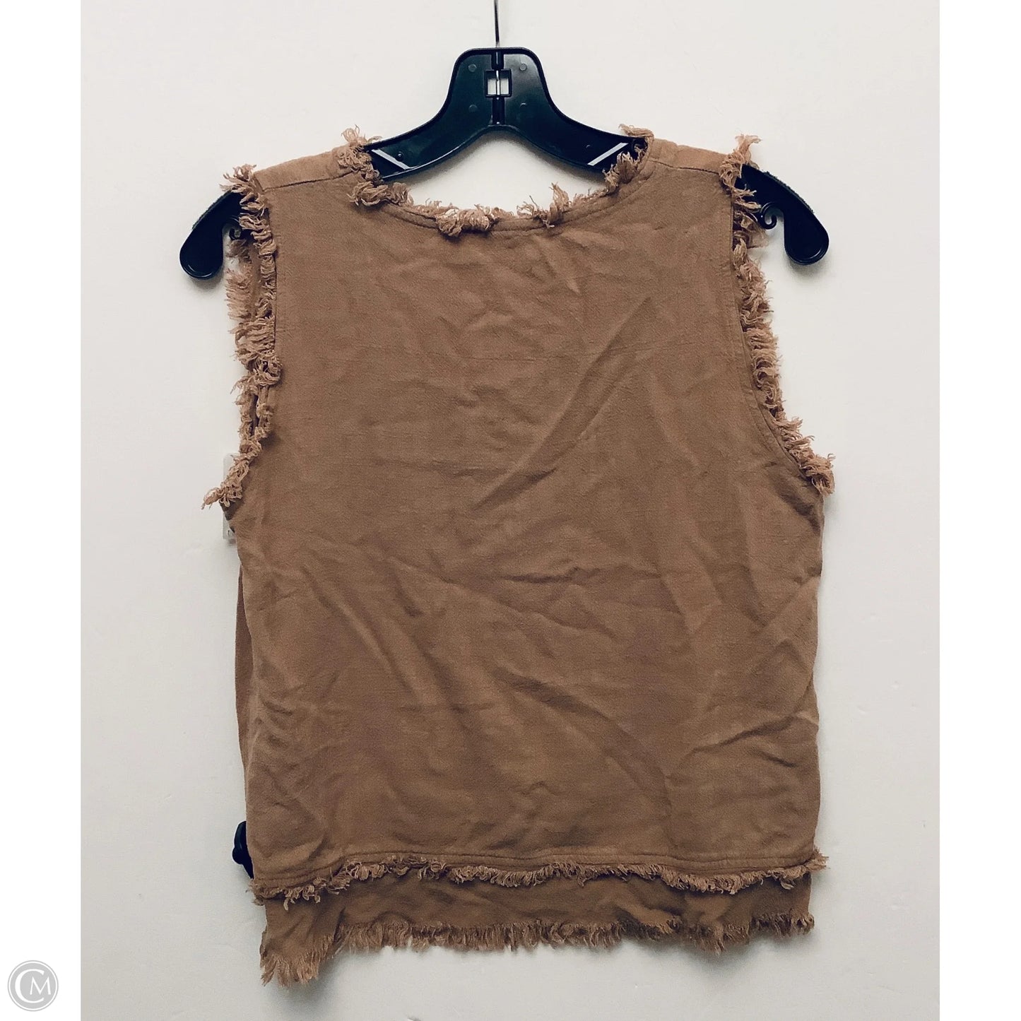 Top Sleeveless By La Miel In Brown, Size: S