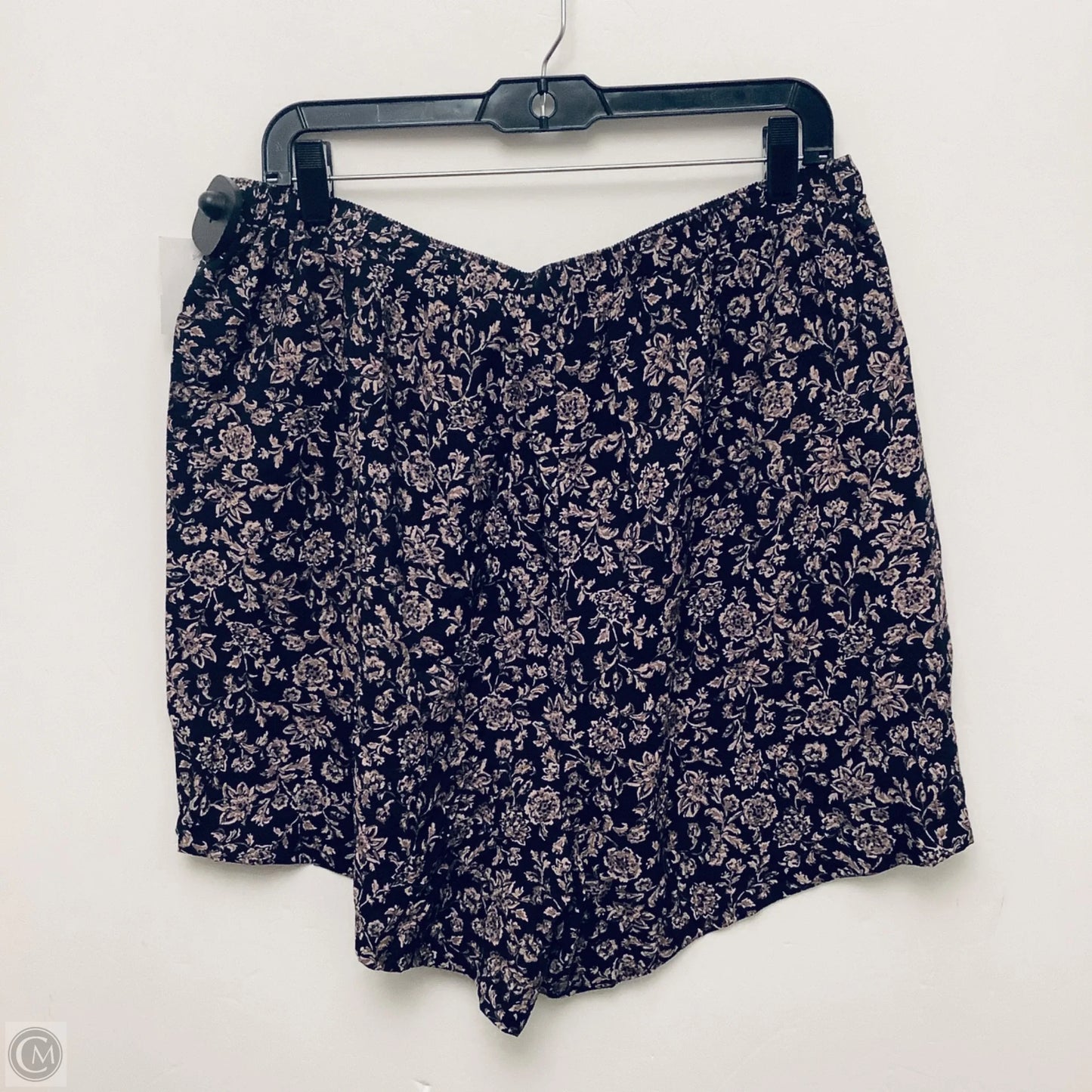 Shorts By Torrid In Black & Tan, Size: 1x