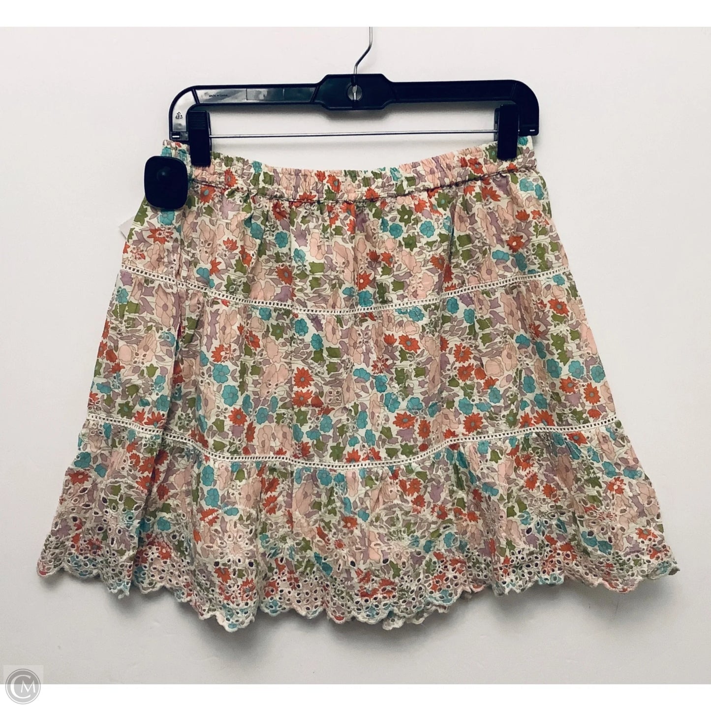 Skirt Mini & Short By Clothes Mentor In Floral Print, Size: M