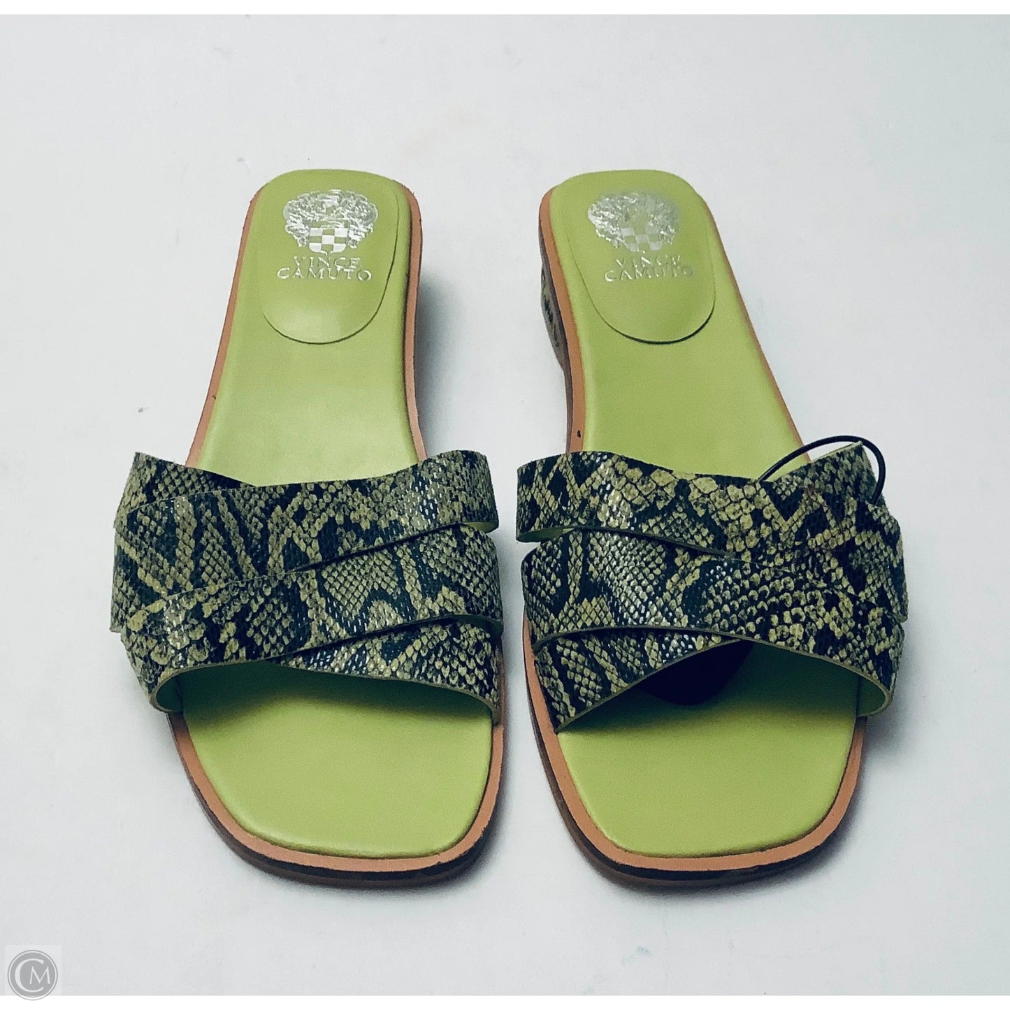 Sandals Flats By Vince Camuto In Green, Size: 8.5