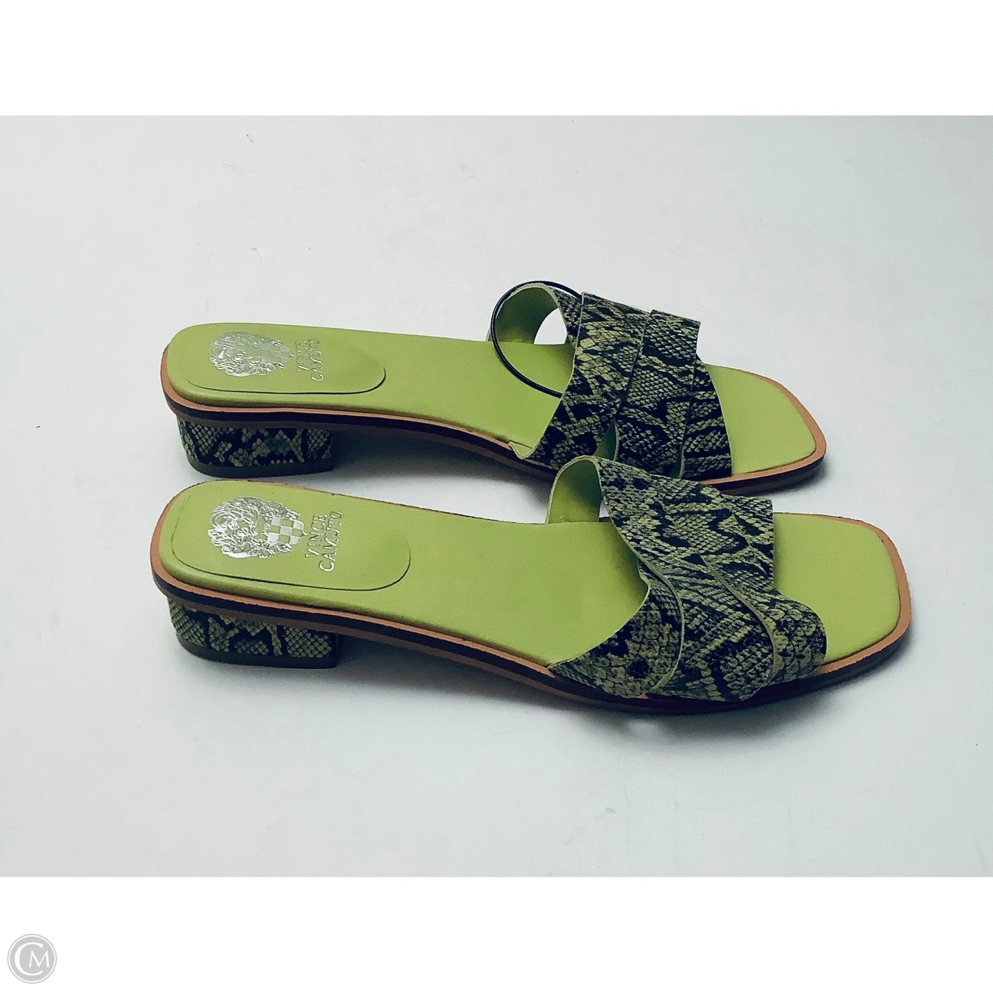 Sandals Flats By Vince Camuto In Green, Size: 8.5