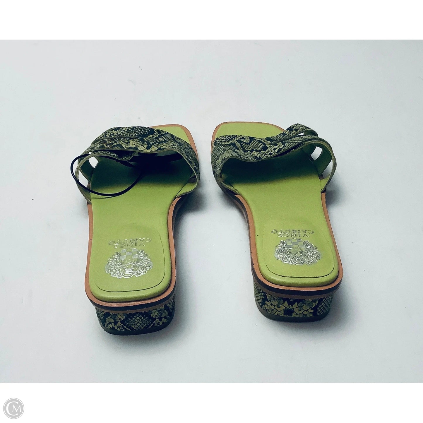 Sandals Flats By Vince Camuto In Green, Size: 8.5