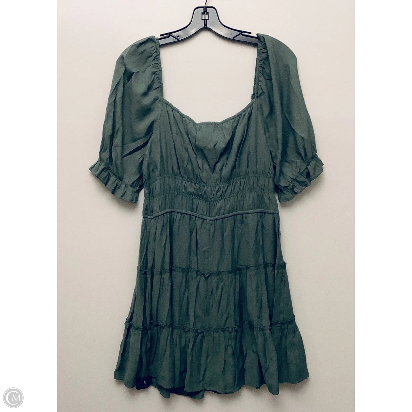 Dress Casual Short By Trixxi In Green, Size: Xl
