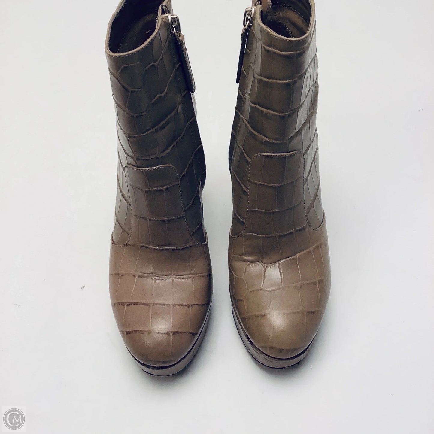 Boots Designer By Kate Spade In Taupe, Size: 6.5