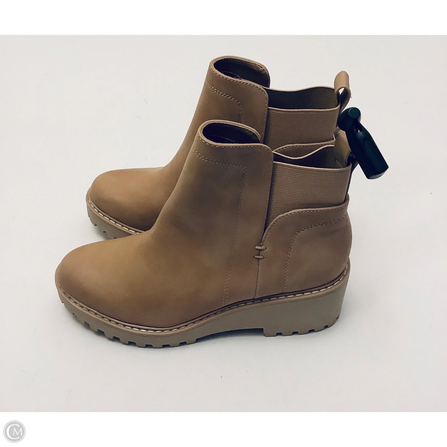 Boots Ankle Heels By Dolce Vita In Tan, Size: 6