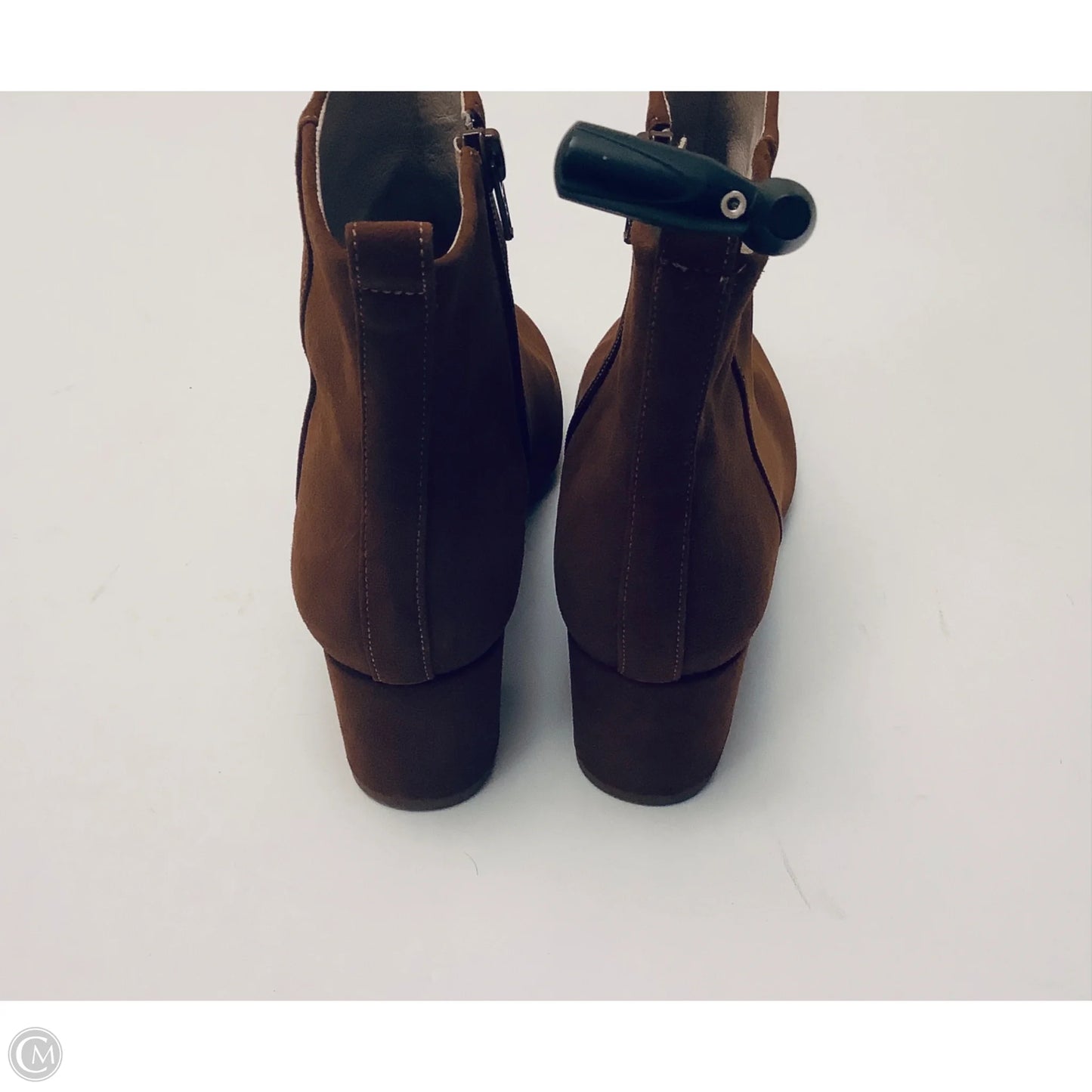 Boots Ankle Heels By Gianni Bini In Brown, Size: 6.5