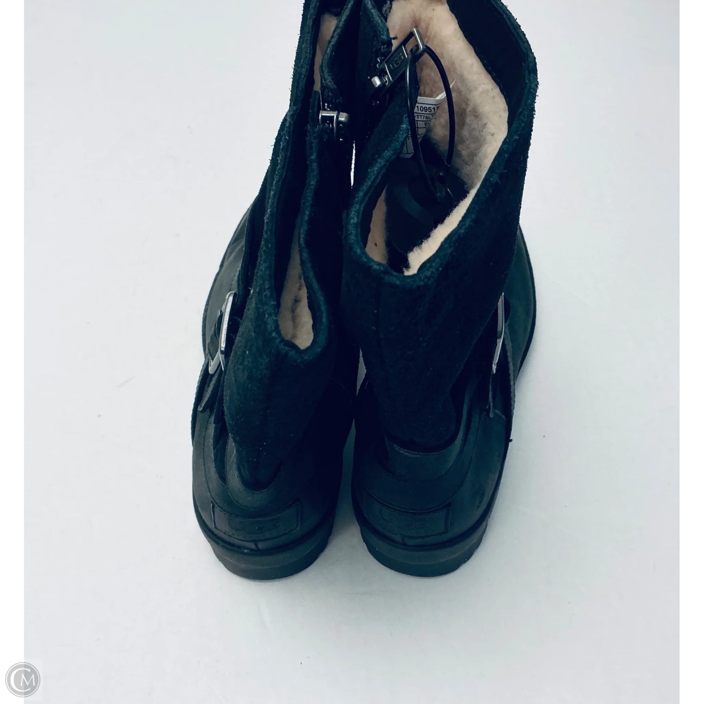 Boots Designer By Ugg In Black, Size: 7