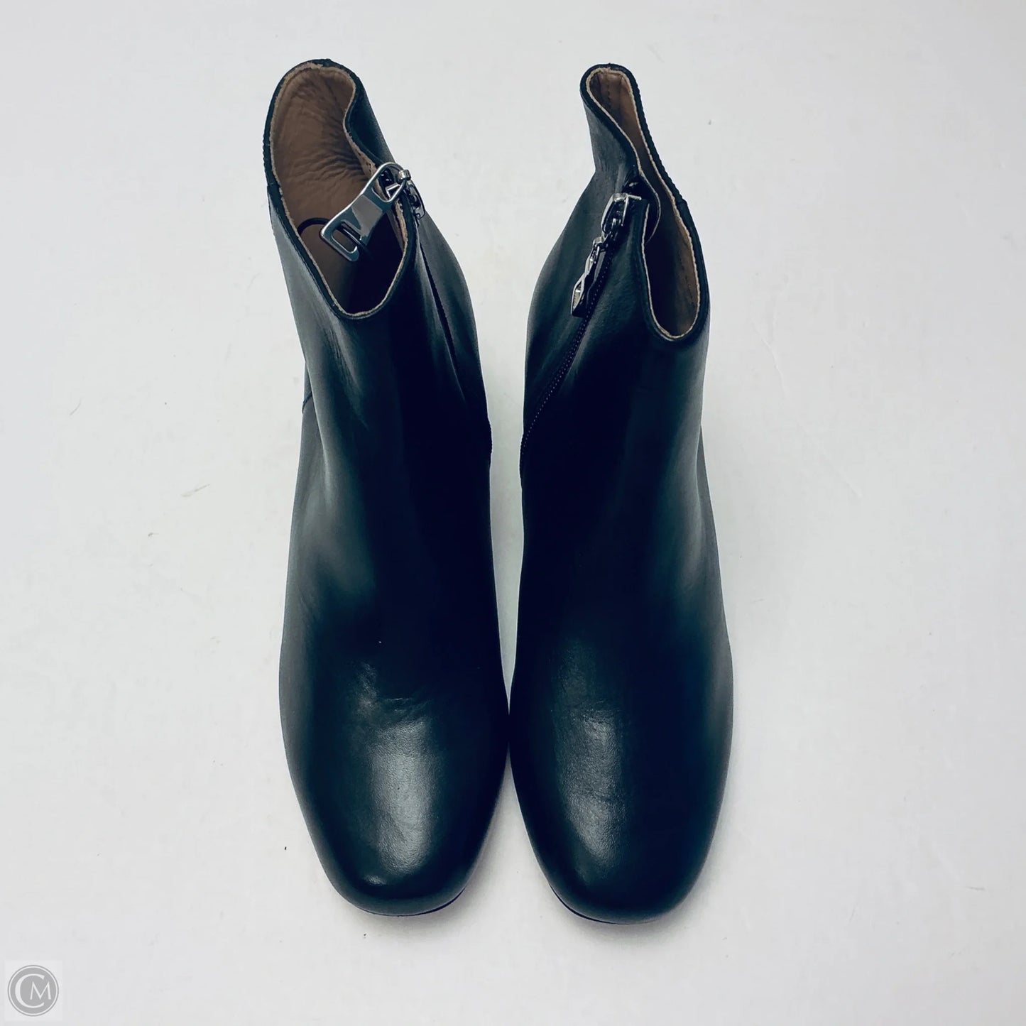 Boots Ankle Heels By Cma In Black, Size: 7