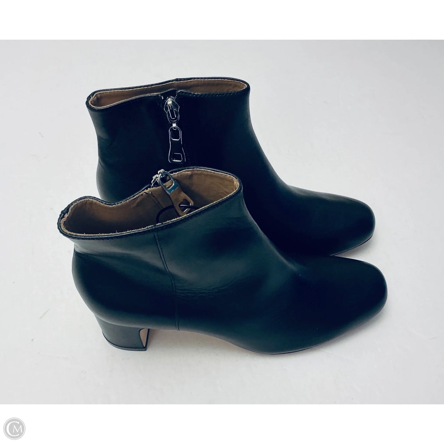 Boots Ankle Heels By Cma In Black, Size: 7