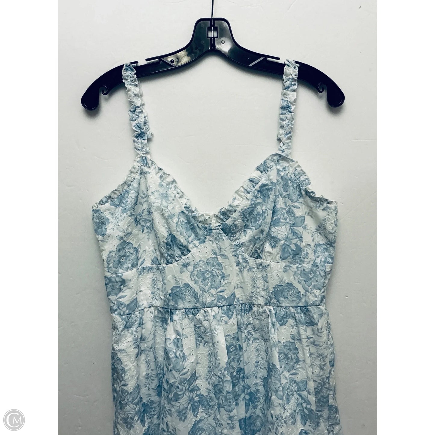 Dress Casual Short By Francesca's In Blue, Size: L