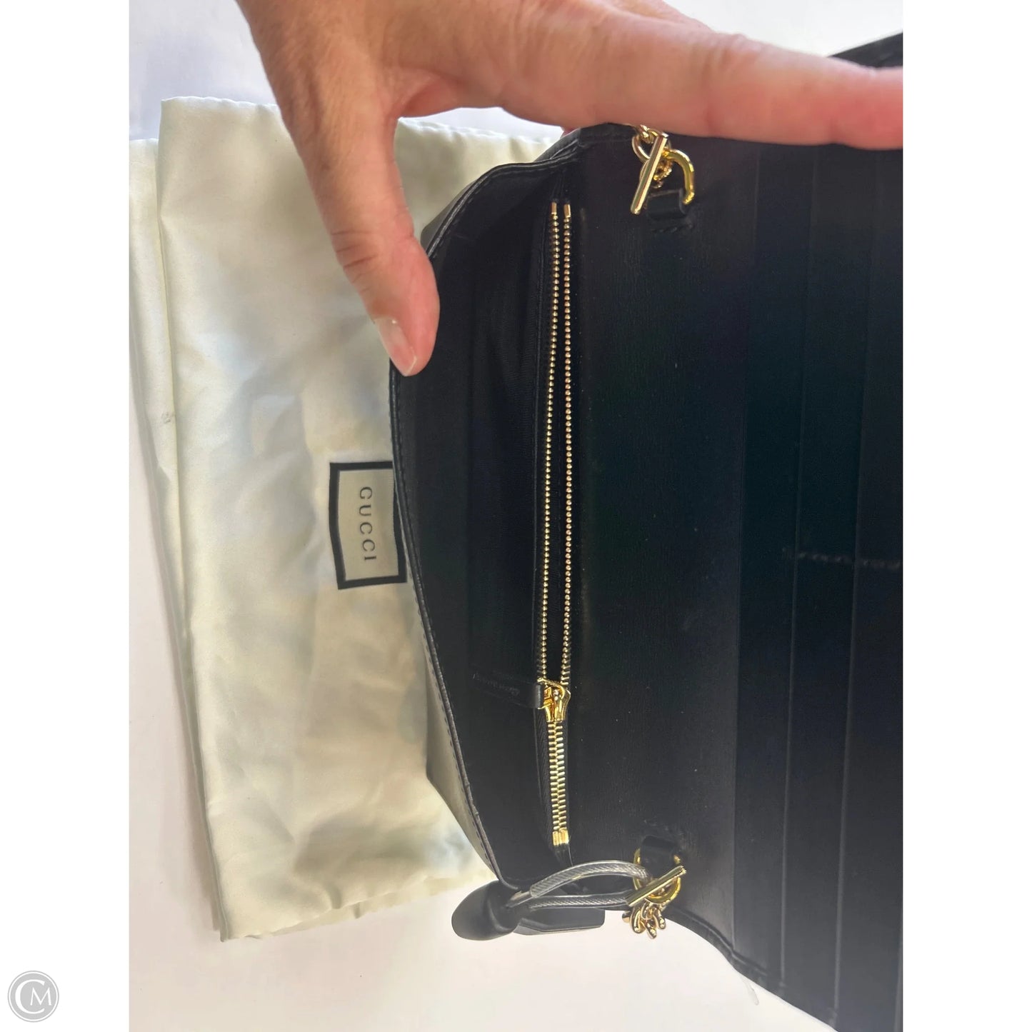 Handbag Luxury Designer By Gucci, Size: Small