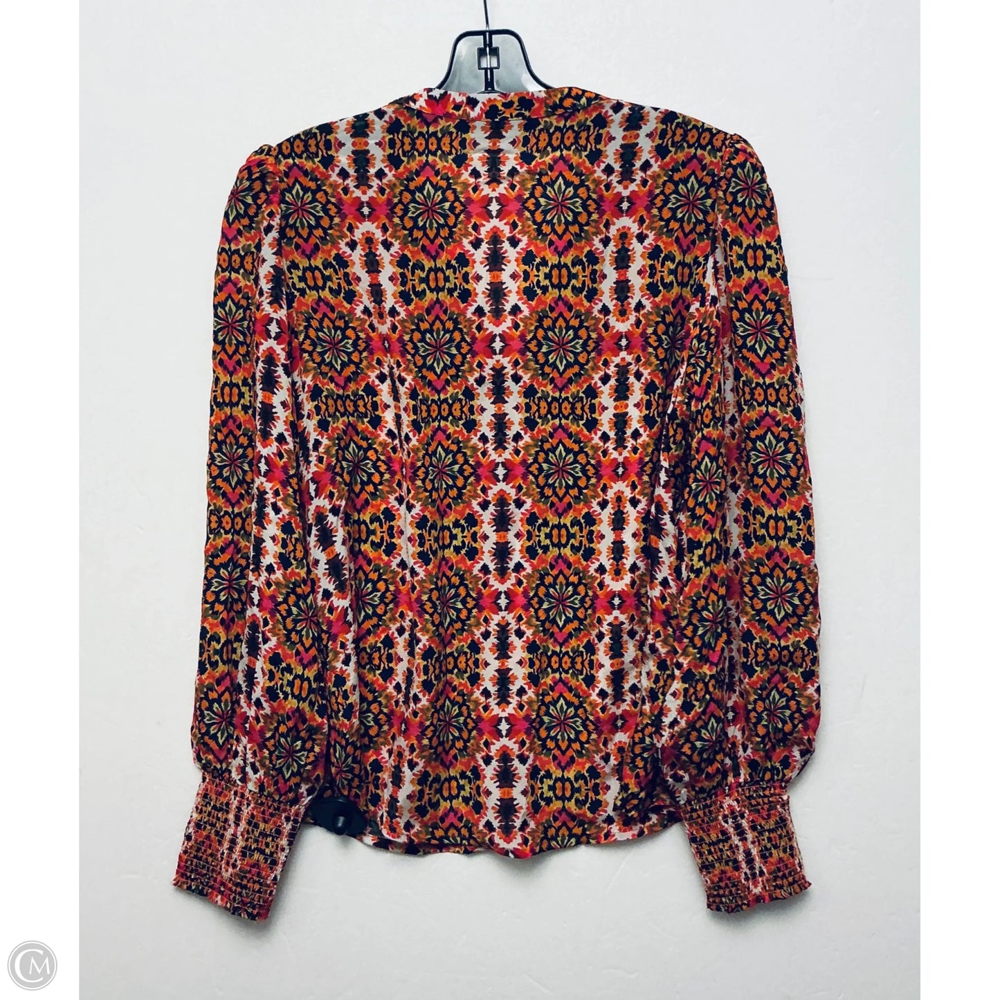 Top Long Sleeve By Cma In Orange, Size: S