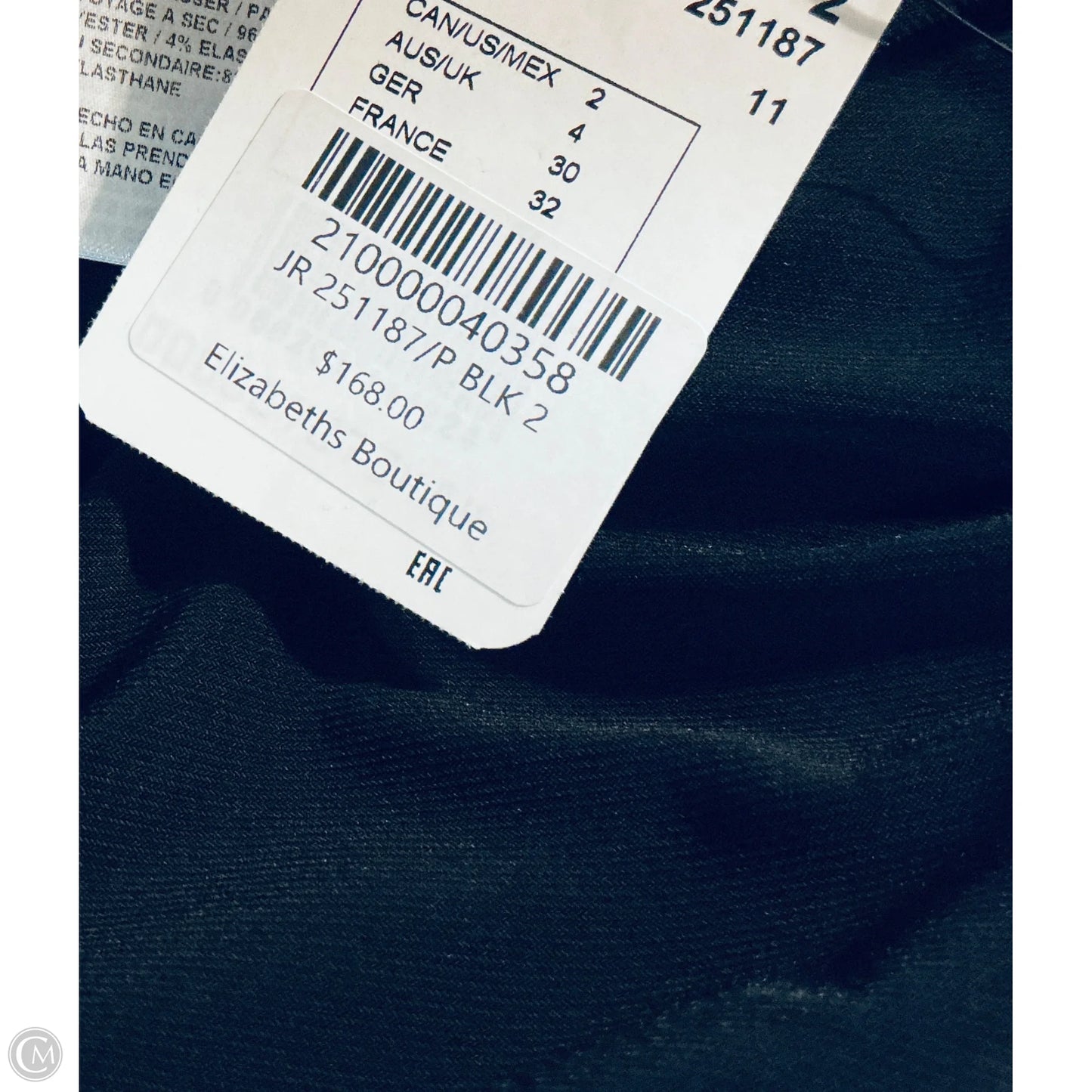 Pants Cropped By Joseph Ribkoff In Black, Size: 2