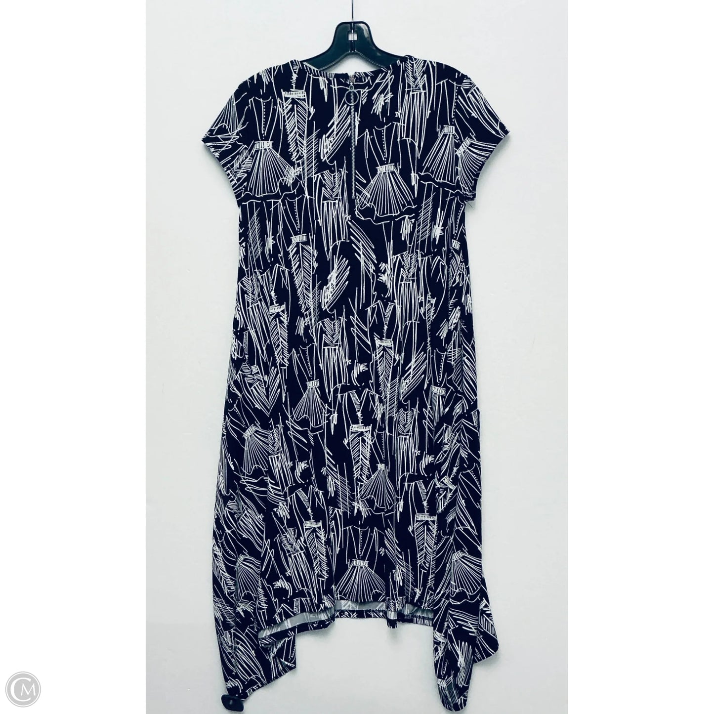 Dress Casual Midi By Joseph Ribkoff In Black, Size: 4